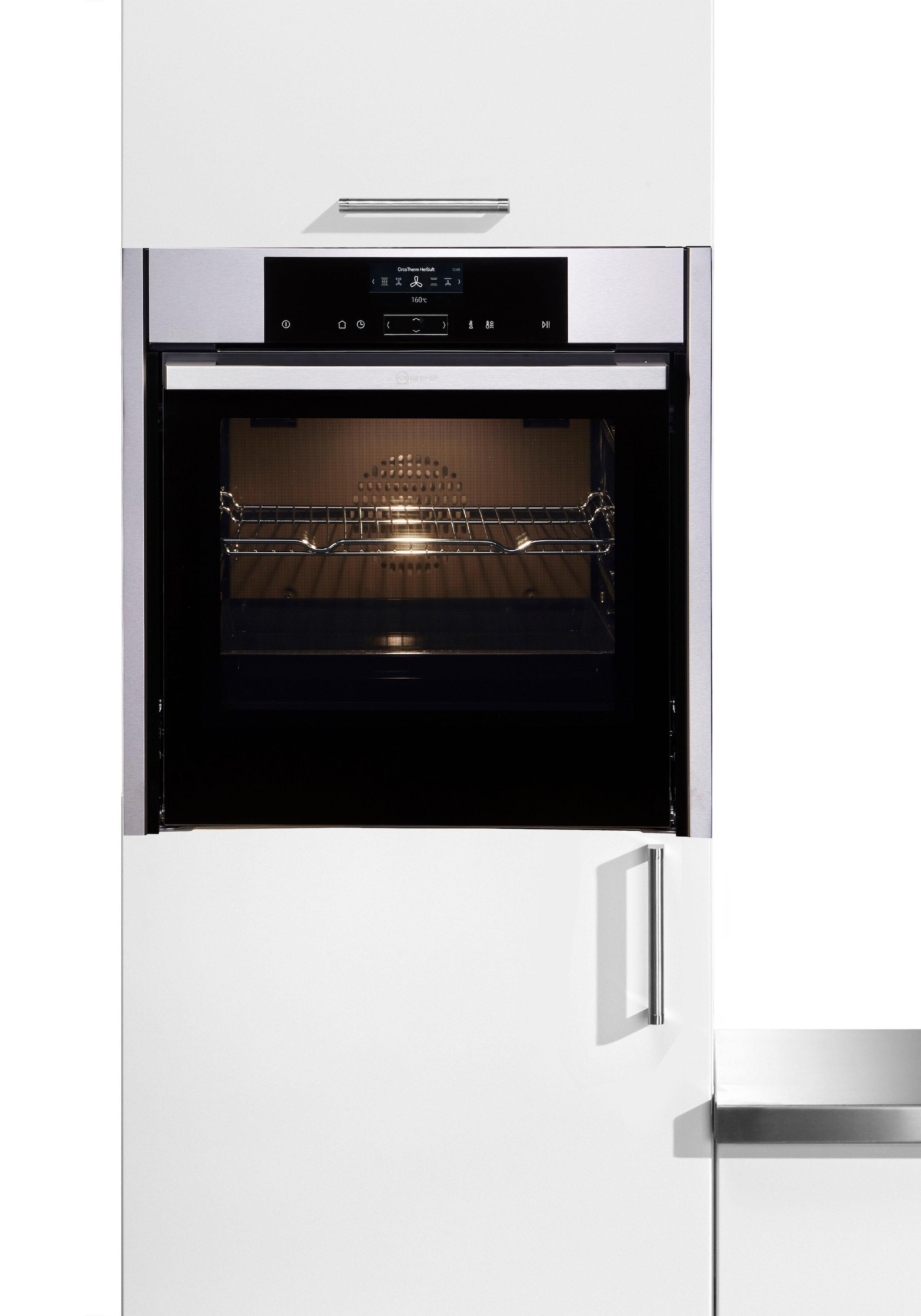 Bild von NEFF Einbaubackofen »B45CS24N0«, N 90, B45CS24N0, mit 1-fach-Teleskopauszug, easyClean, Slide&Hide®