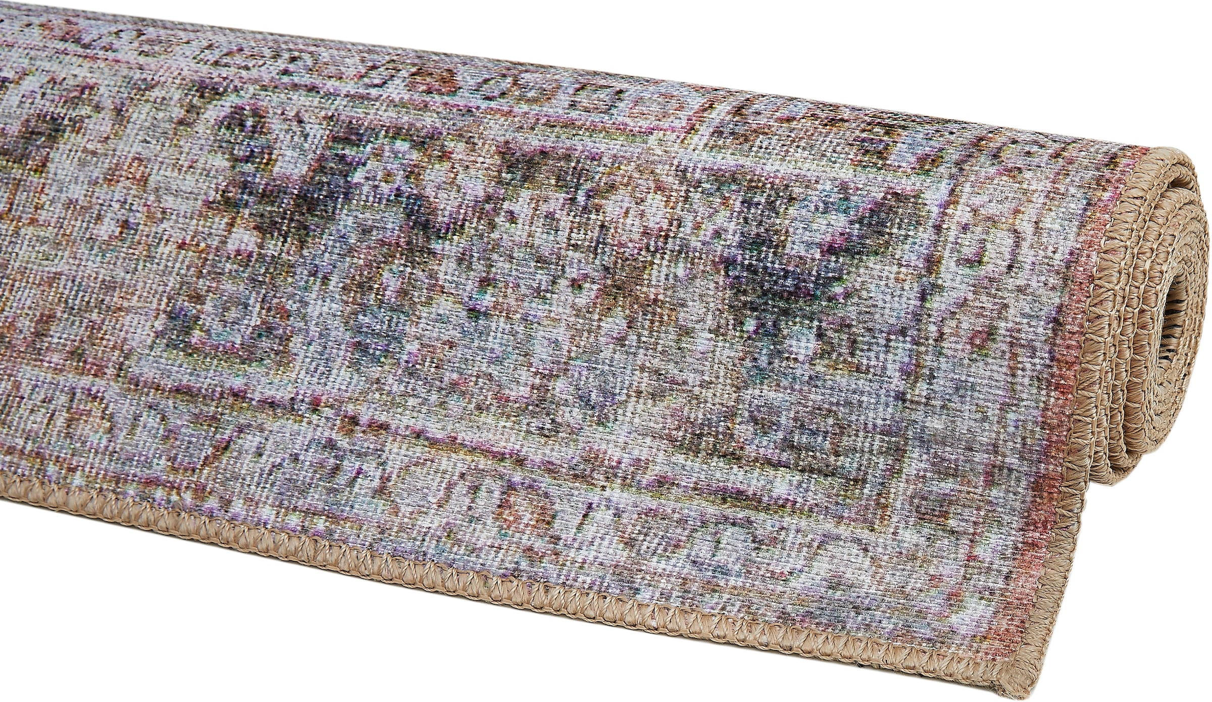 LUXOR living Teppich »Lagerräumung«, rechteckig, 5 mm Höhe, Sonderposten, moderne Vintage Designs, Orient Optik, mit Bordüre
