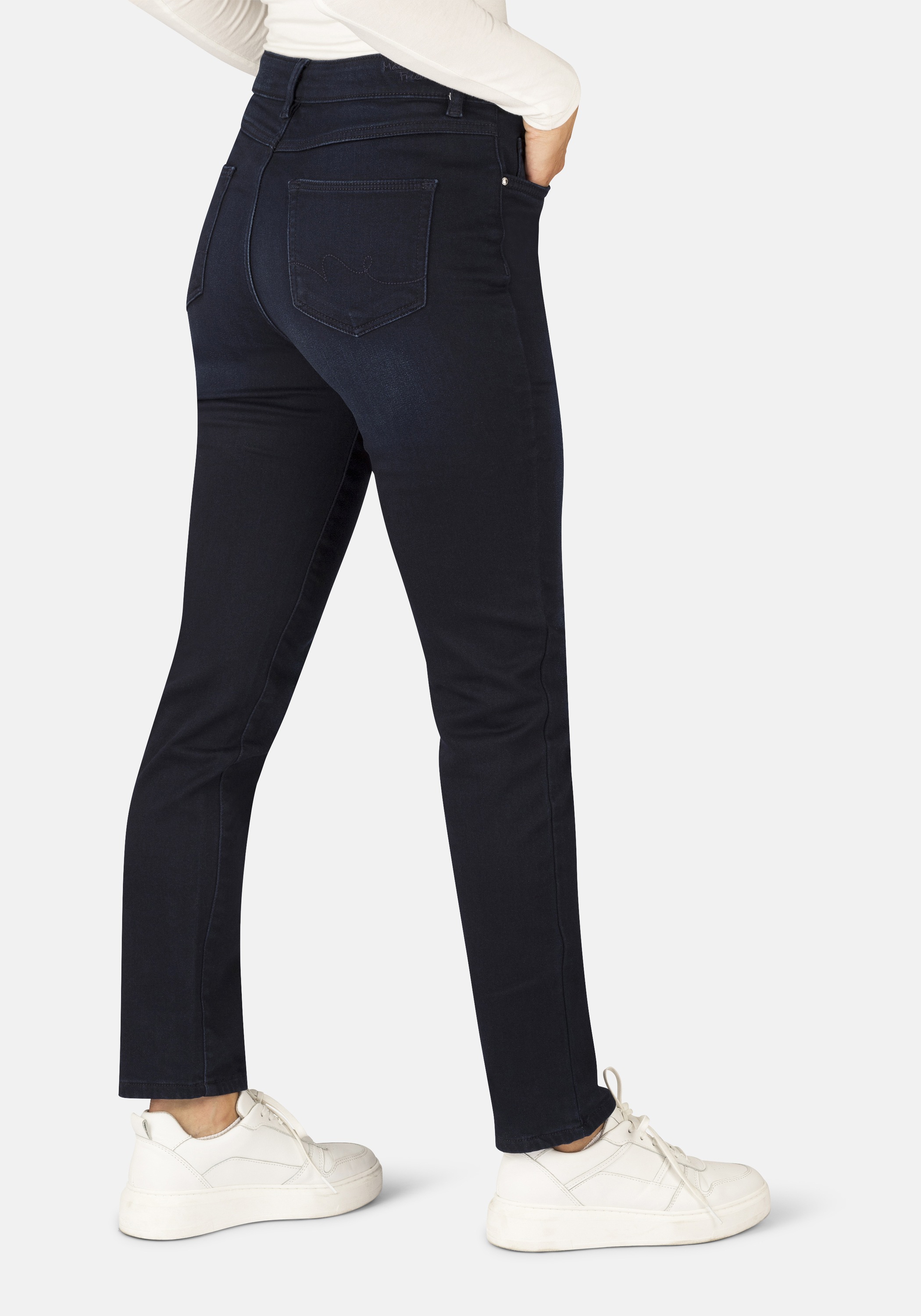STOOKER WOMEN 5-Pocket-Jeans »Straight Fit Zermatt Thermo«, Straight Fit Casual Clean Wash Denim Jeans für Damen