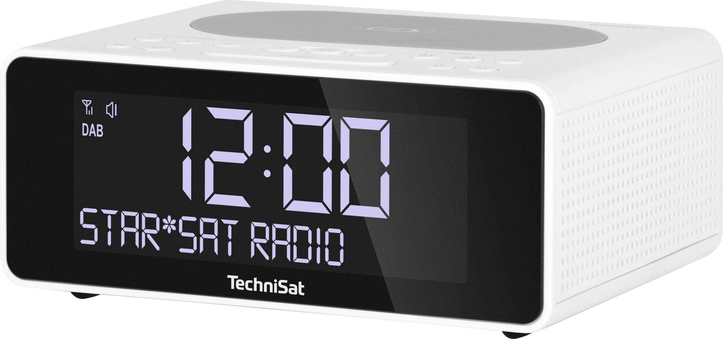 TechniSat Radiowecker »DIGITRADIO 52 - Stereo Uhrenradio«, mit DAB+, Snooze-Funktion, dimmbares Display, Sleeptimer