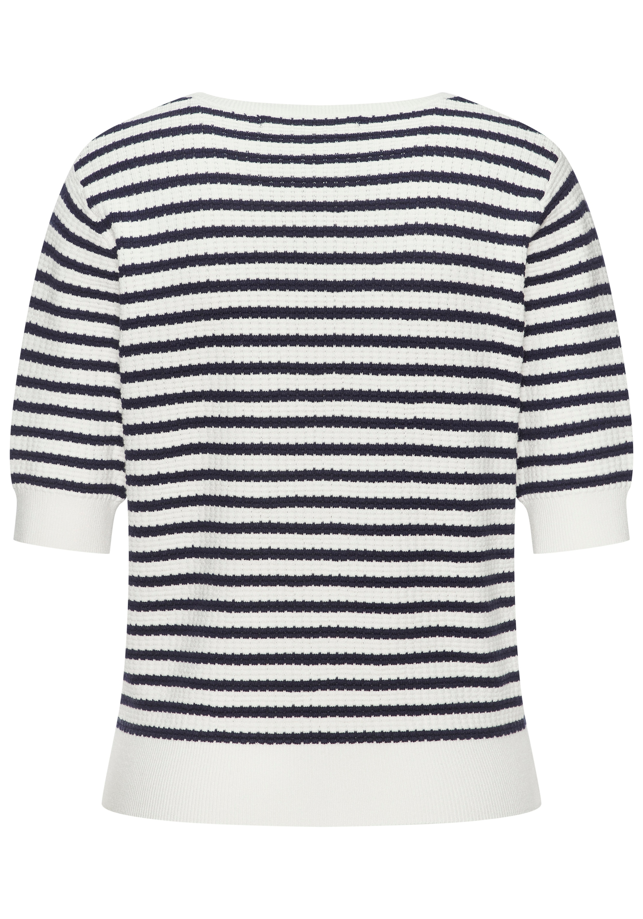 French Connection T-Shirt Loungeshirt mit kurzem Arm, aus soften Strukturstrick, Loungewear