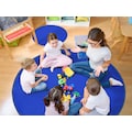 Primaflor-Ideen in Textil Kinderteppich »SITZKREIS«, rund, 5 mm Höhe, Spielteppich ideal im Kinderzimmer