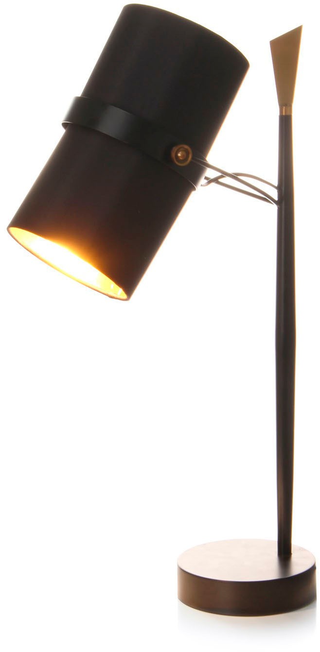 Kayoom Tischleuchte »Tischlampe Novum 110«, 1 flammig, Leuchtmittel E27 | ohne Leuchtmittel, schlicht, pflegeleicht