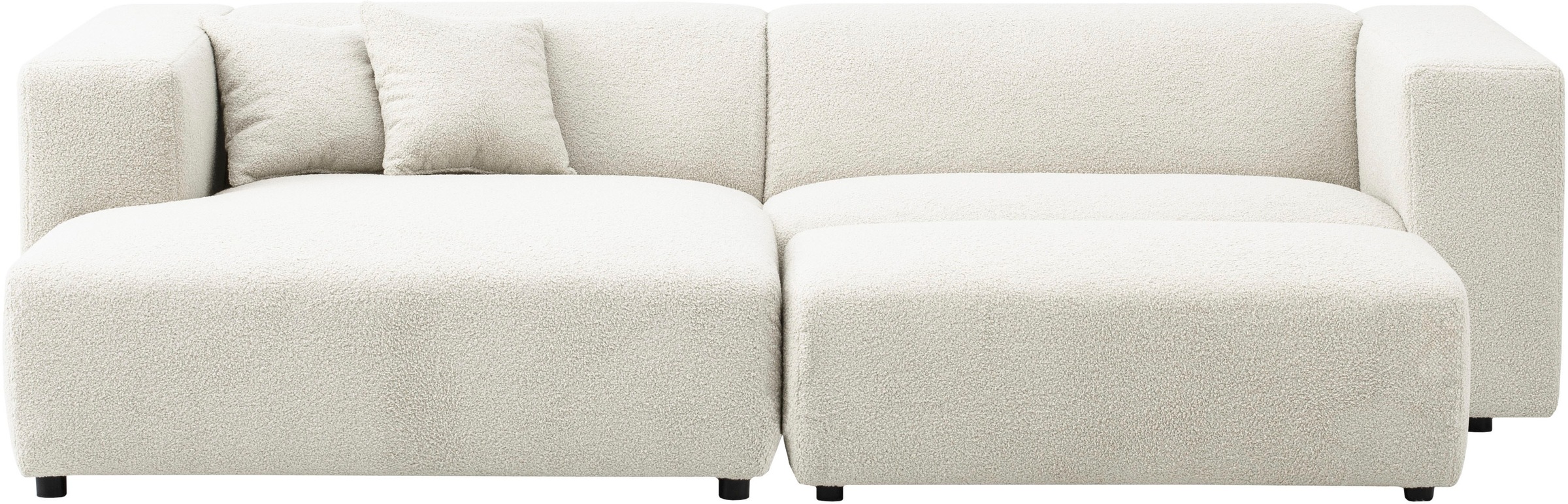 andas Polsterecke »BAKELS, Ecksofa-Set mit Hocker, L-Form mit Schlaffunktio günstig online kaufen
