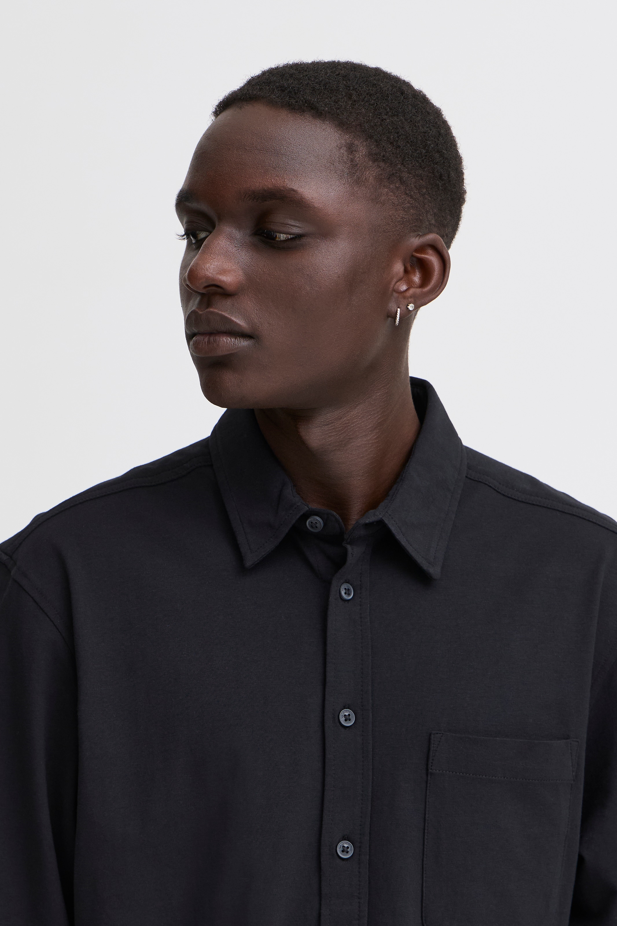 Blend Langarmhemd »BHALO JERSEY SHIRT - NOOS«