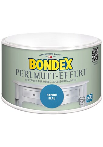 Bondex Bastelfarbe »PERLMUTT-EFFEKT«, Saphir Blau, 0,5 Liter Inhalt kaufen