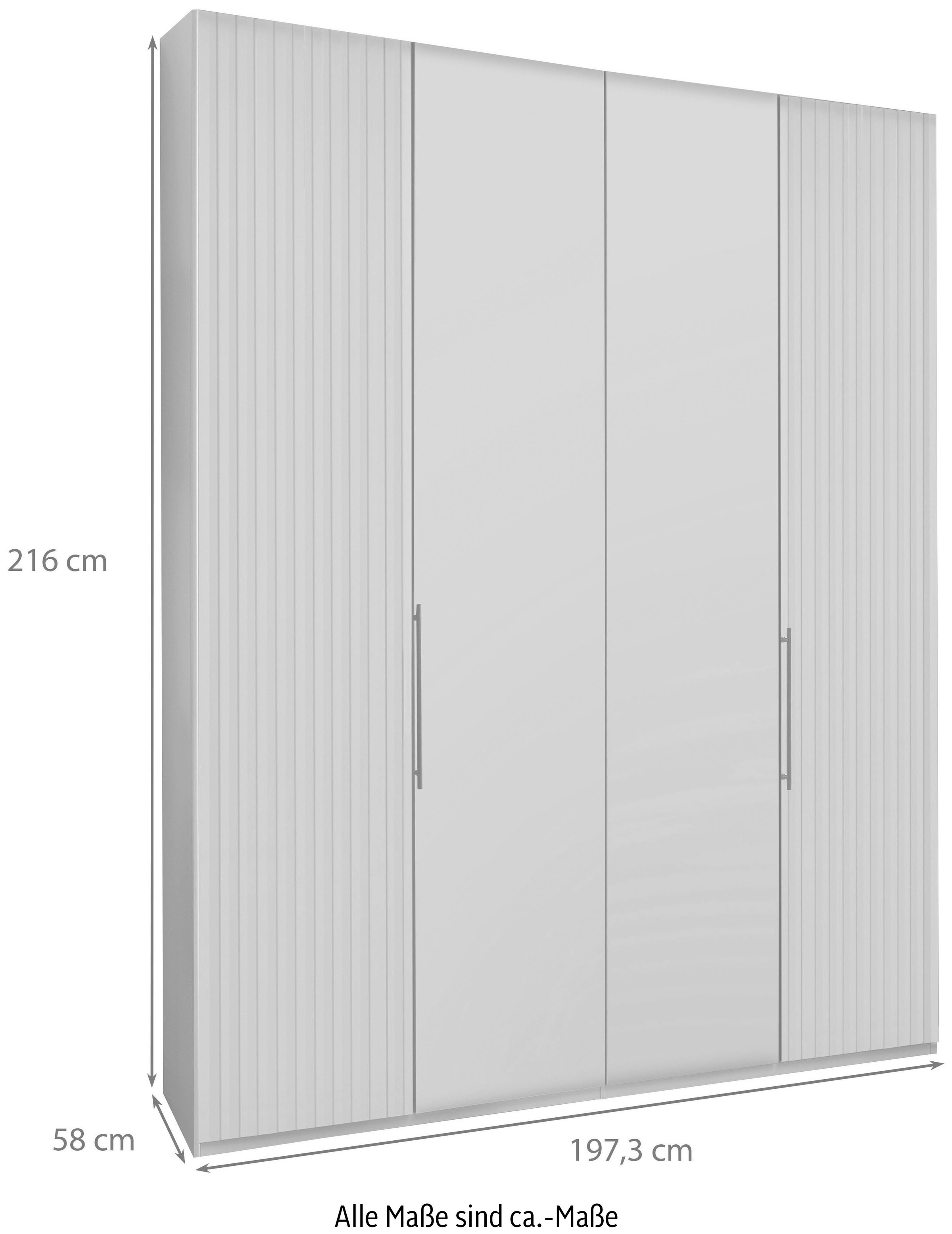 WIEMANN Drehtürenschrank »Denver« hochwertige Beschläge