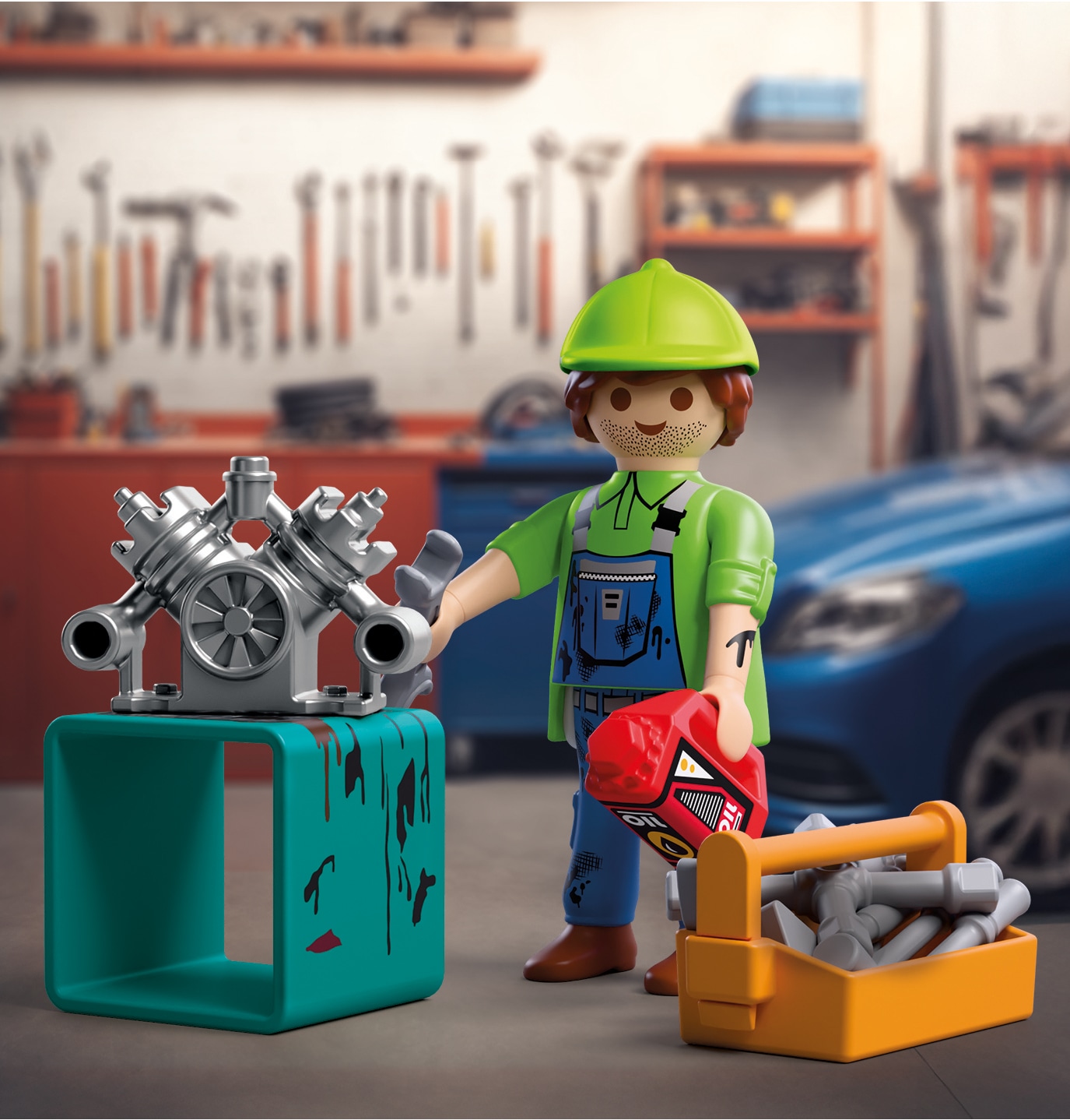 Playmobil® Konstruktions-Spielset »Mechaniker (72031), City Action«