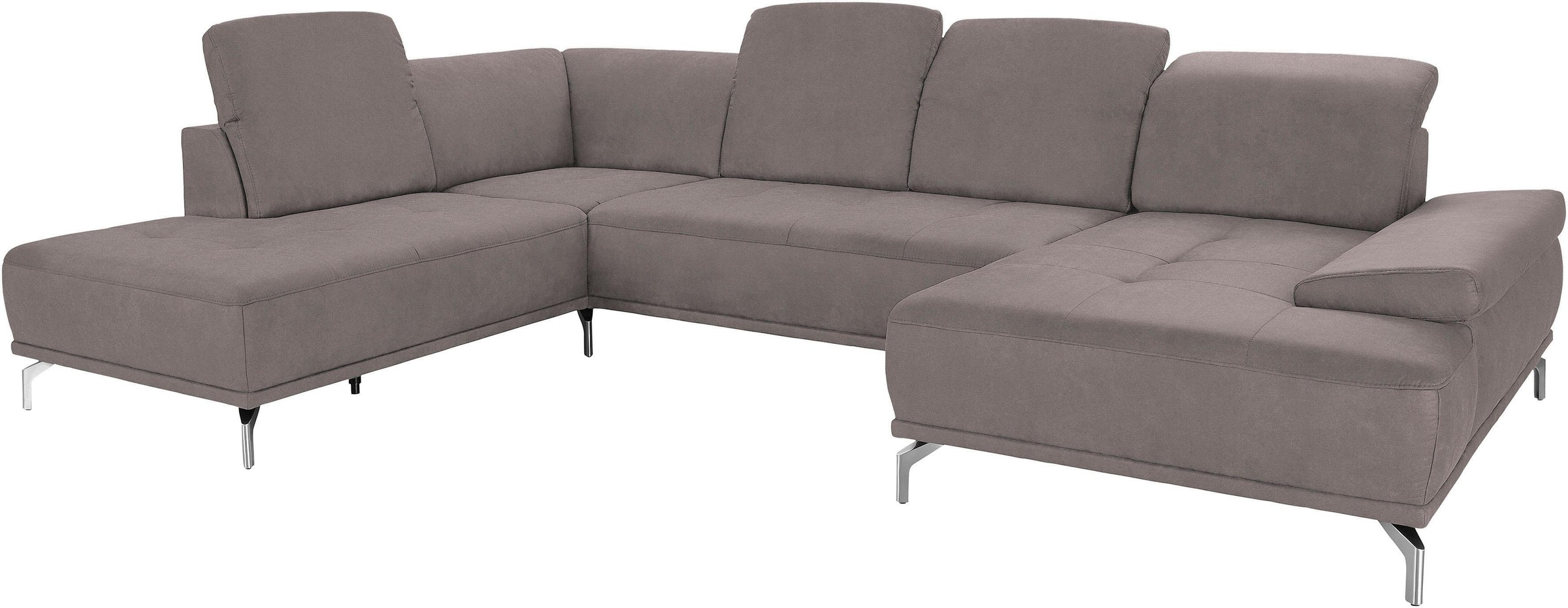 Home affaire Wohnlandschaft »Caluna« Inkl.Sitztiefenverstellung, wahlweise günstig online kaufen