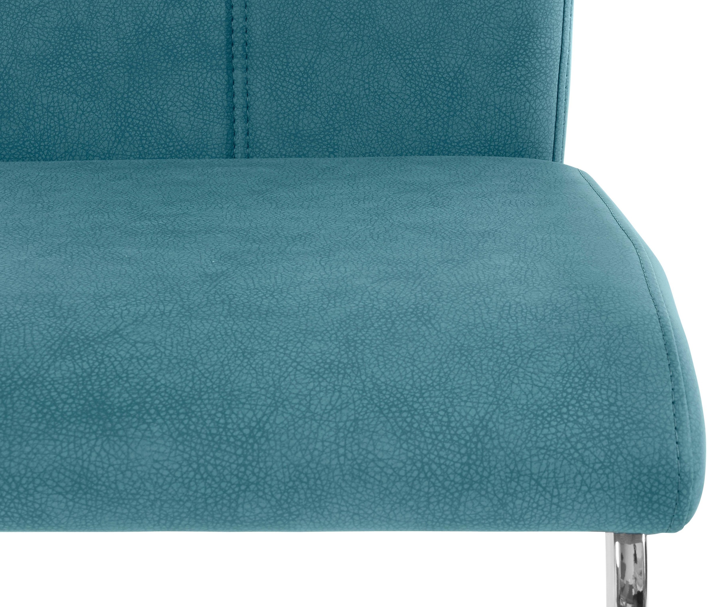 Home affaire Freischwinger »Alex«, (Set), 2 St., Kunstleder LOOK, Stuhl belastbar bis 120 Kg, Gestell im Chrom-Look