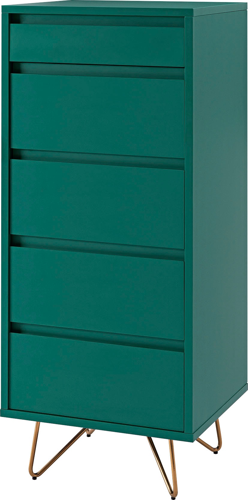 SalesFever Hochkommode »Bolton - Elegante Schubkastenkommode« Spiegel im Kl günstig online kaufen