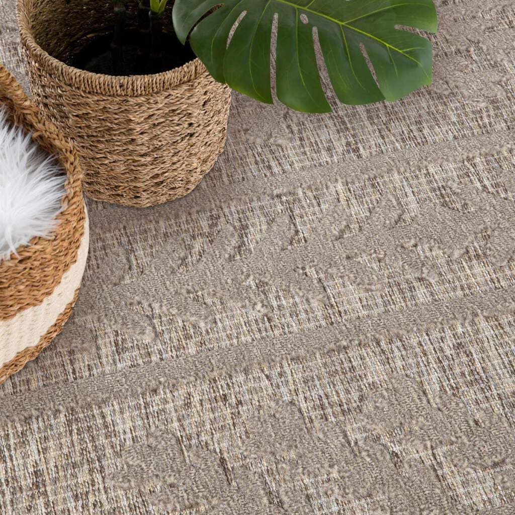Carpet City Teppich »In-& Outdoorteppich Küche, für Santorini rechteckig, UV-beständig Flur Boho-Optik«, Balkon, online Wetterfest 3D-Effekt, & Terrasse, kaufen 411