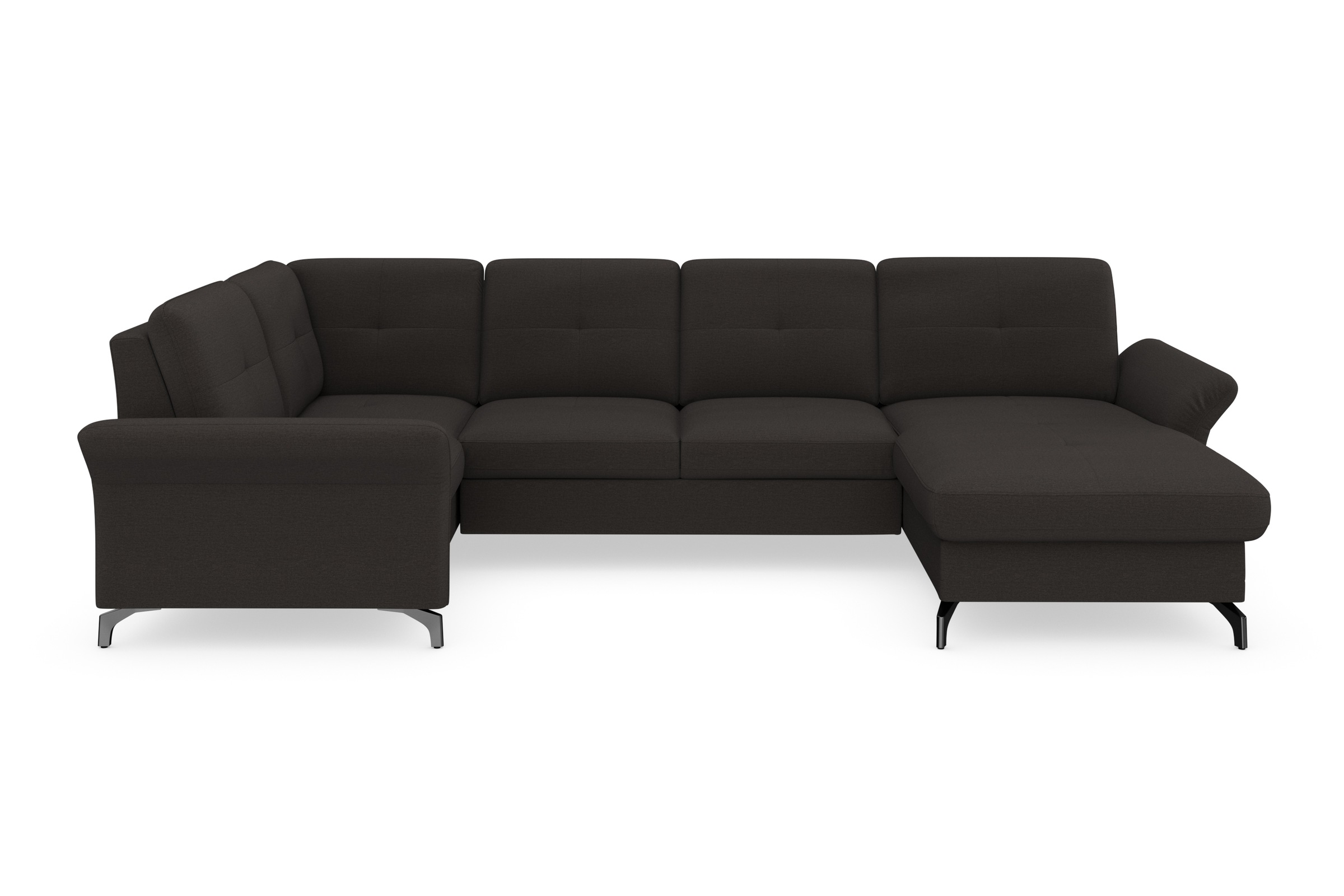 Places of Style Wohnlandschaft »Calando U-Form«, wahlweise mit Bettfunktion günstig online kaufen
