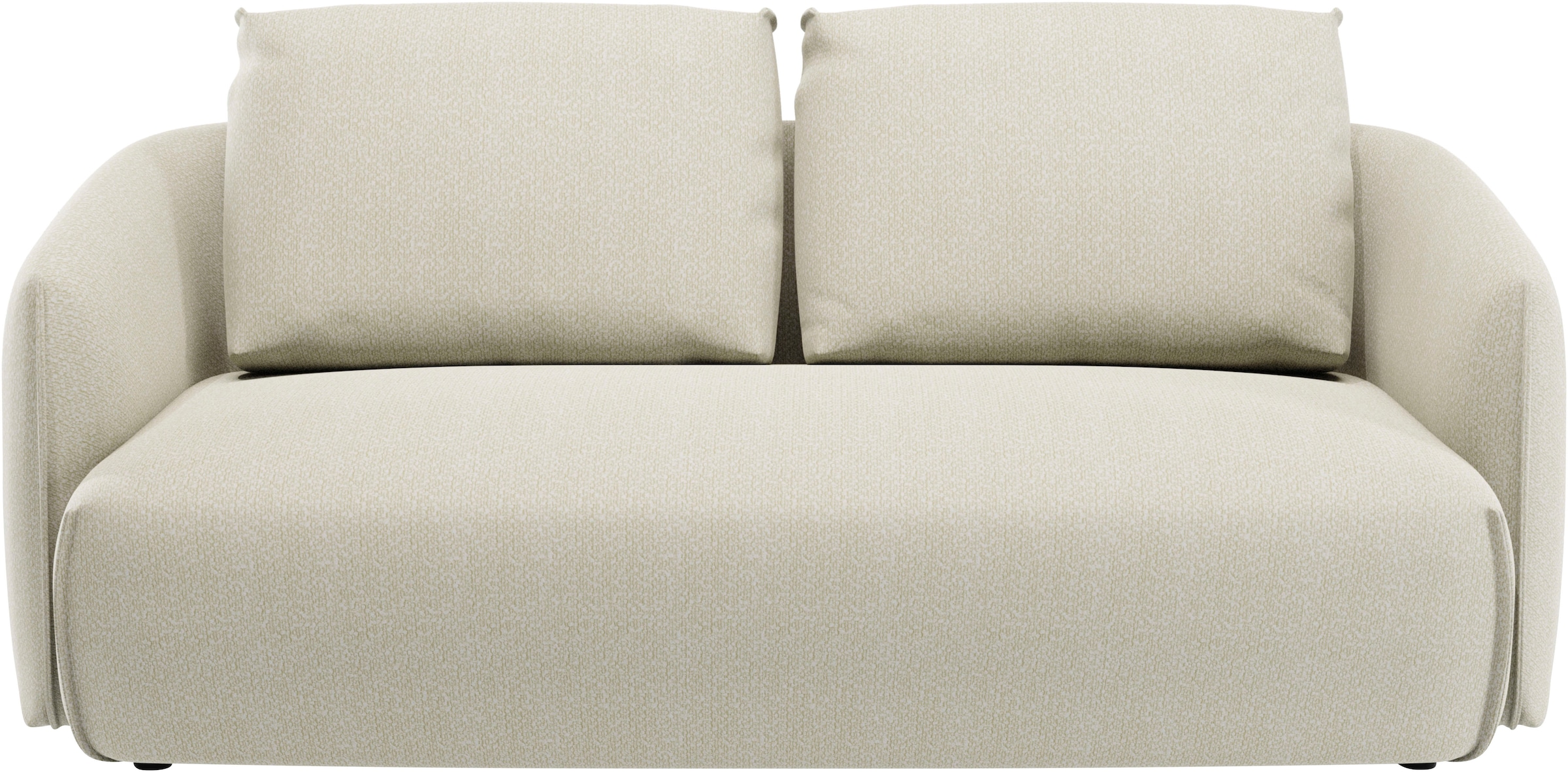 Guido Maria Kretschmer Home&Living 2-Sitzer »Shawn Designsofa, elegant geschwungen Armlehnen, bequem«, organischer Form, mit hochwertigem Bezug
