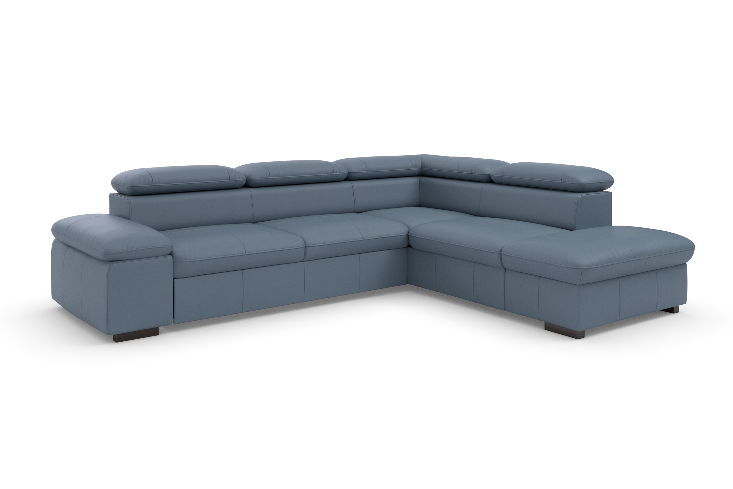 Home affaire Ecksofa »Alberto L-Form«, mit Kopfteilverstellung, wahlweise mit Bettfunktion