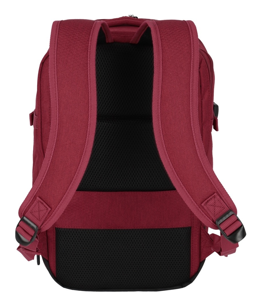 travelite Laptoprucksack »KICK OFF Cabin Rucksack«, Reiserucksack Freizeitrucksack Kabinengepäck Arbeitsrucksack