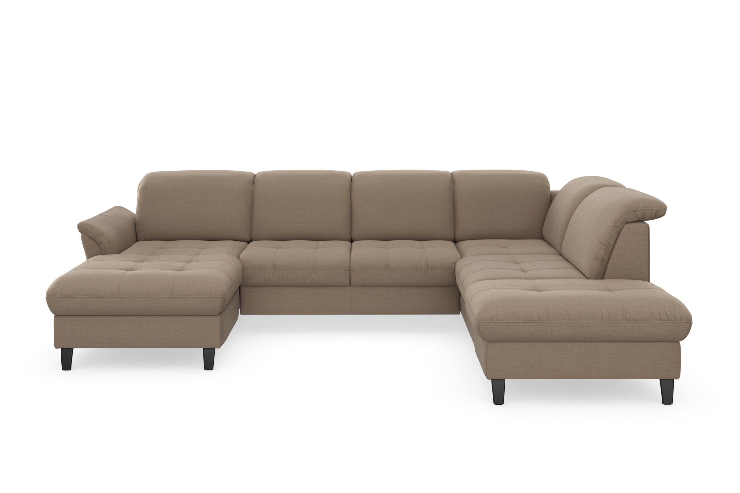 sit&more Wohnlandschaft "Maggiore U-Form" wahlweise mit Kopfteilverstellung günstig online kaufen