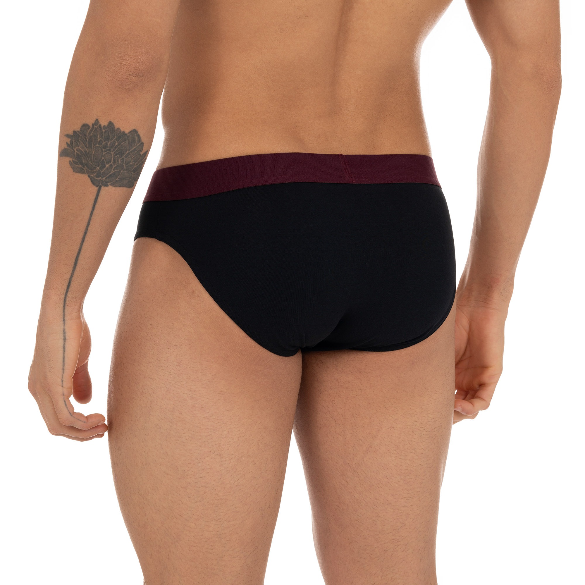 Bruno Banani Slip »Flowing« 2er Pack,  mit Logobund