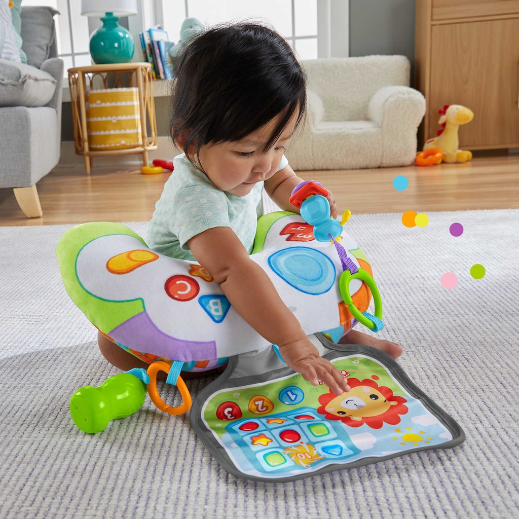 Fisher-Price® Greifspielzeug »Babys Controller Spielkissen«, Sensorik-Spielzeug in der Bauchlage