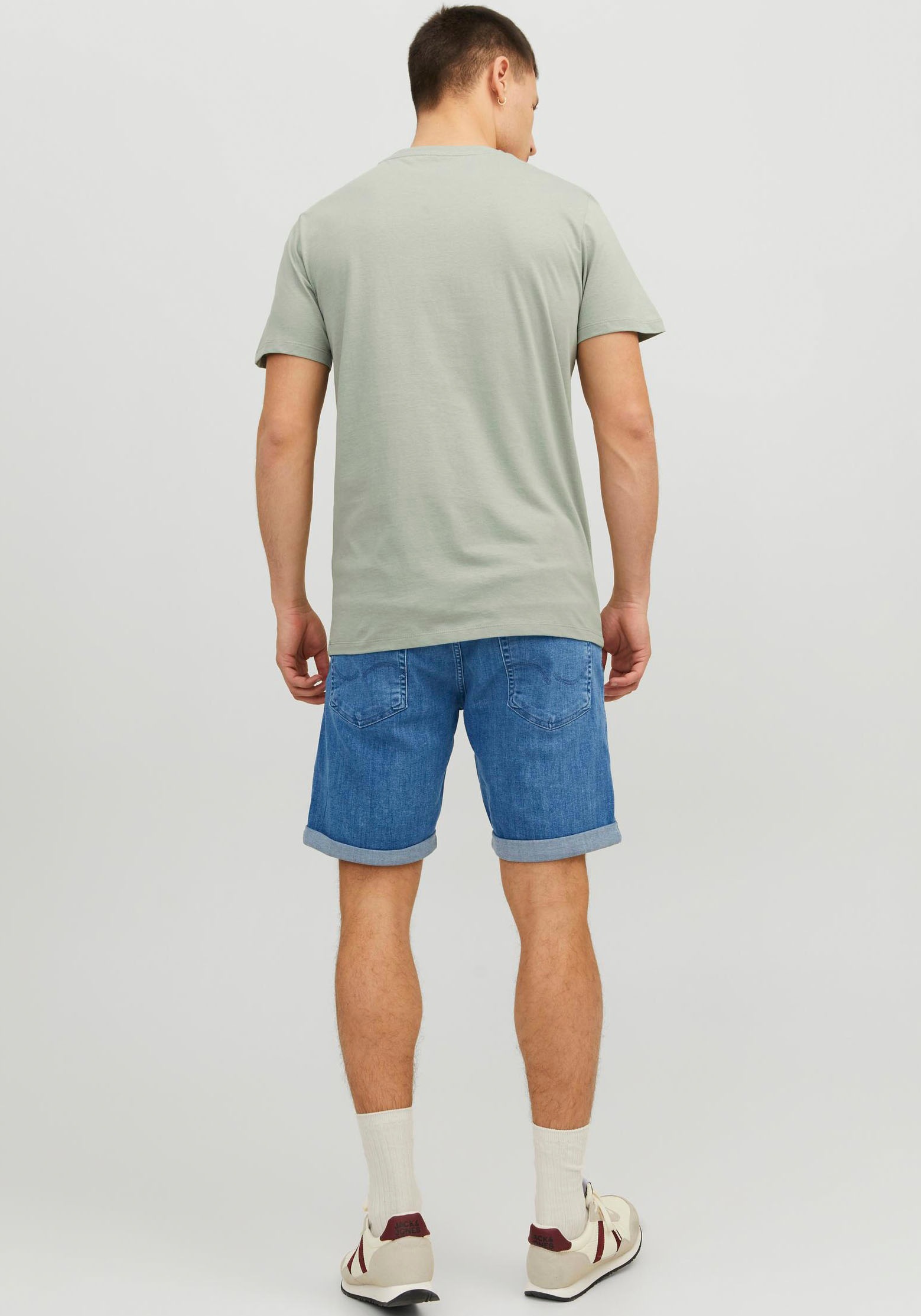 2. Bild von Jack & Jones Jeansshorts »JJIRICK JJORIGINAL SHORTS«