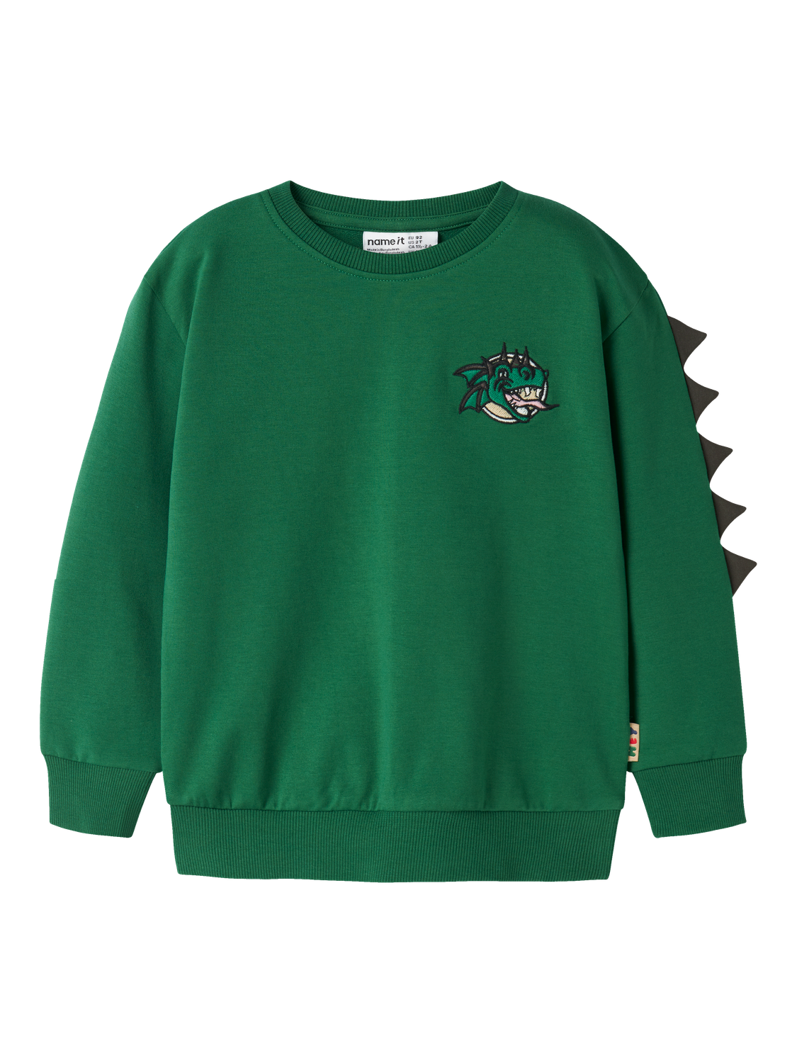 Name It Sweatshirt »NMMKETIL LS NREG SWEAT UNB«, Baumwollmischung, regular fit
