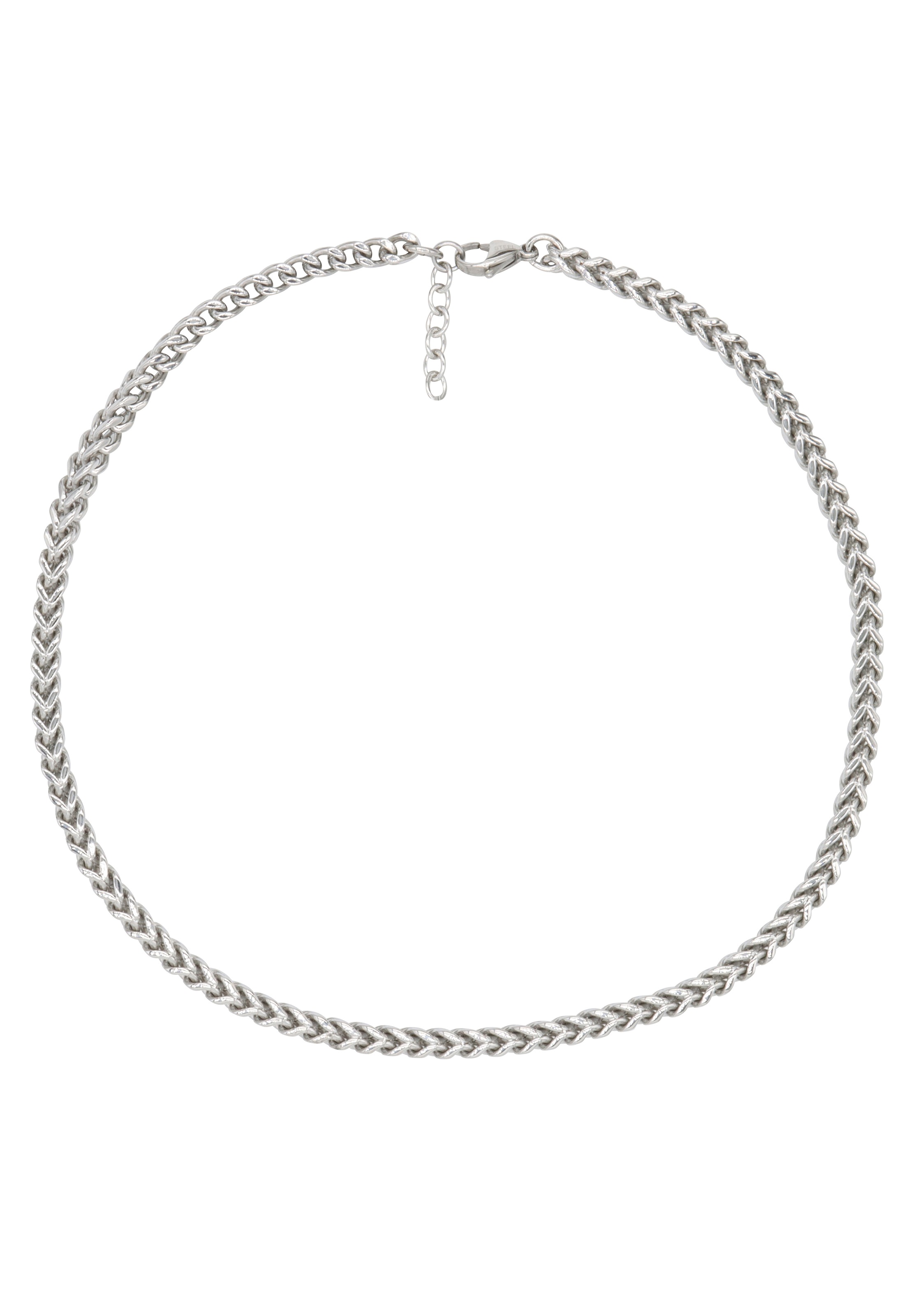 Firetti Edelstahlkette »Schmuck Geschenk Doppelpanzerkettengliederung, 5 mm breit«, Made in Germany