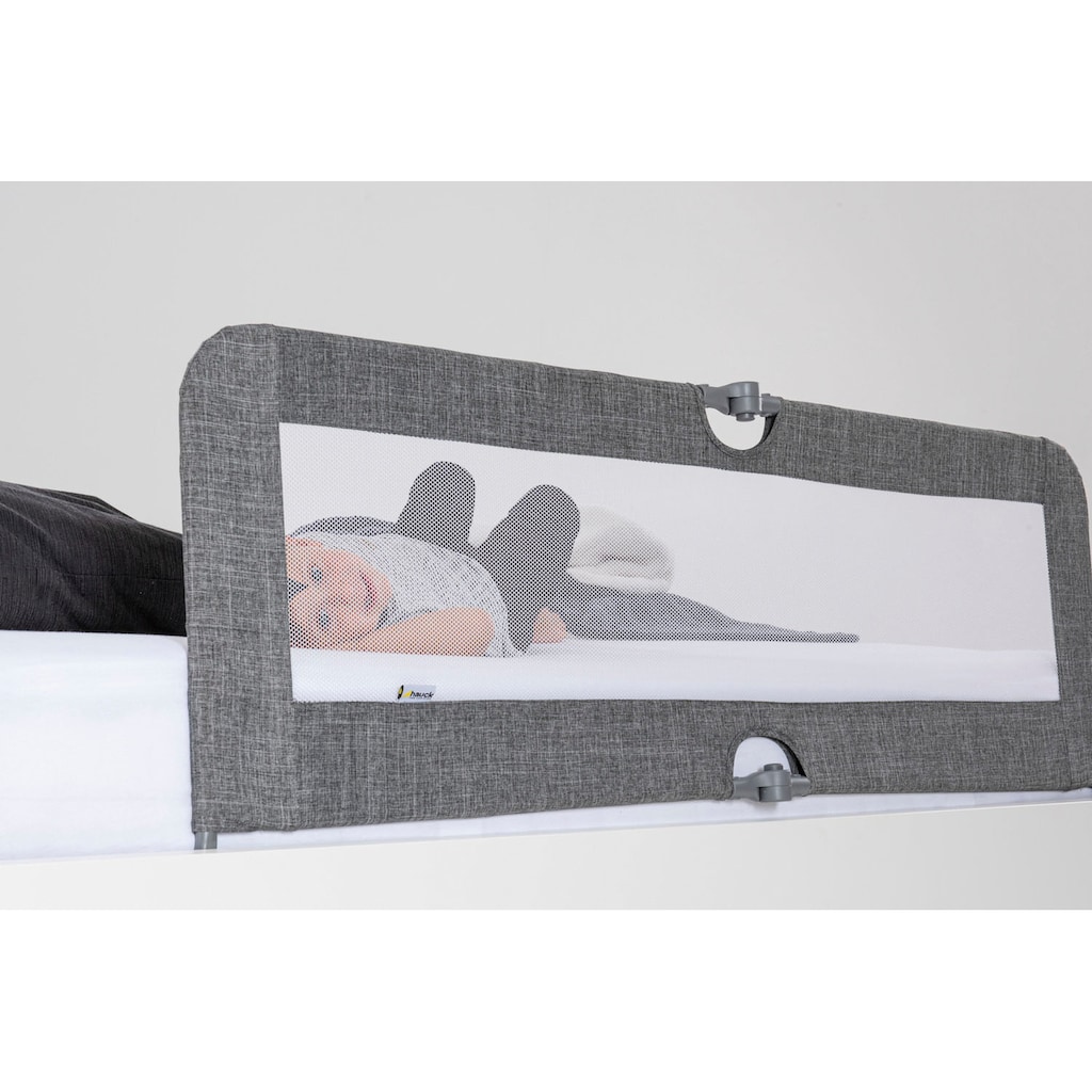 Hauck Bettschutzgitter »Sleep N Safe Plus XL -  melange grey«