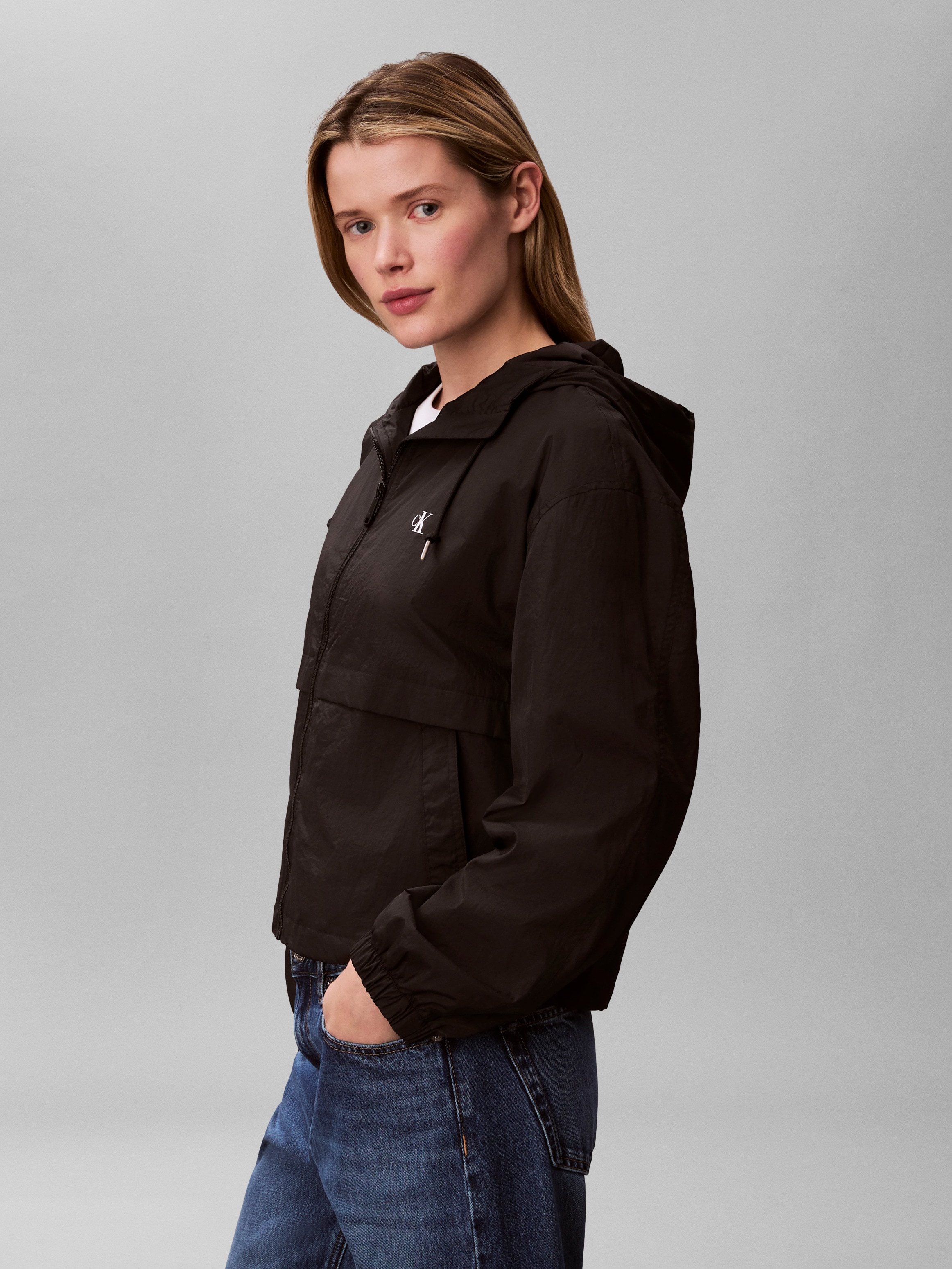 Calvin Klein Jeans Windbreaker mit Kapuze Regular fit mit Kapuze