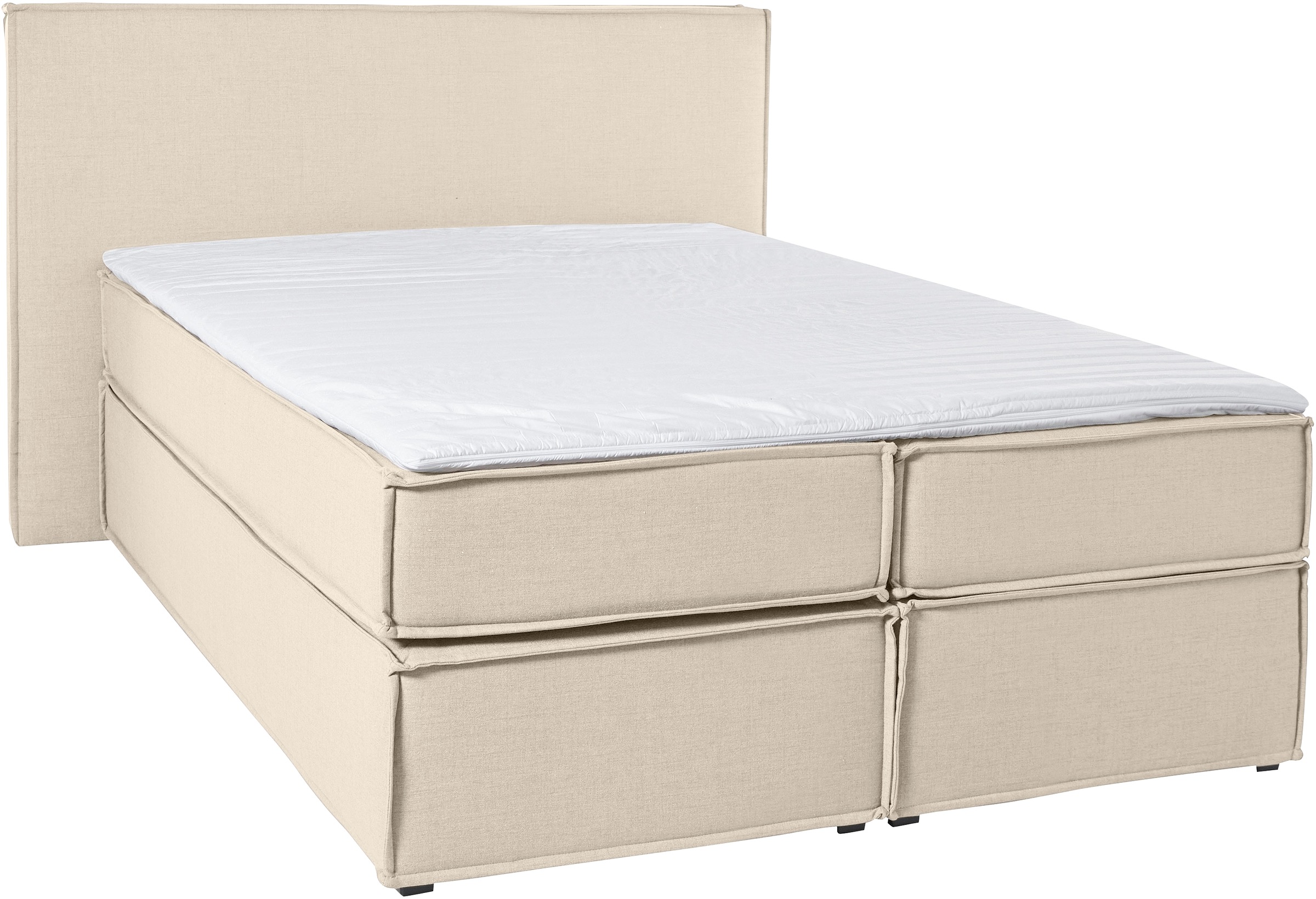 LeGer Home by Lena Gercke Boxspringbett »Yuma«, incl. Topper, in 4 Breiten, 3 Matratzenarten und je 2 Härtegraden