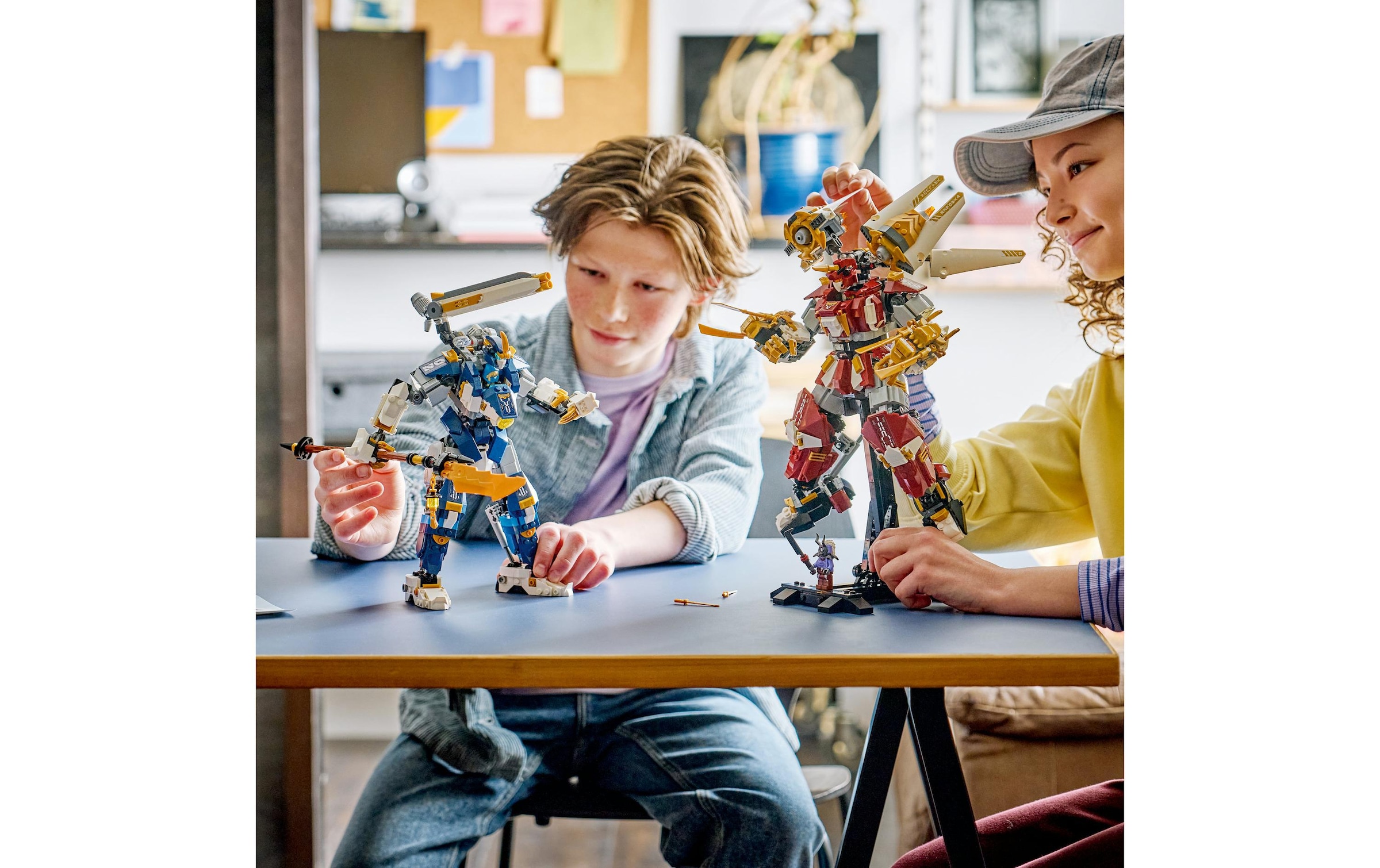 LEGO® Konstruktionsspielsteine »Die Zwillings-Titanmechs (71870), LEGO Ninjago« Made in Europe