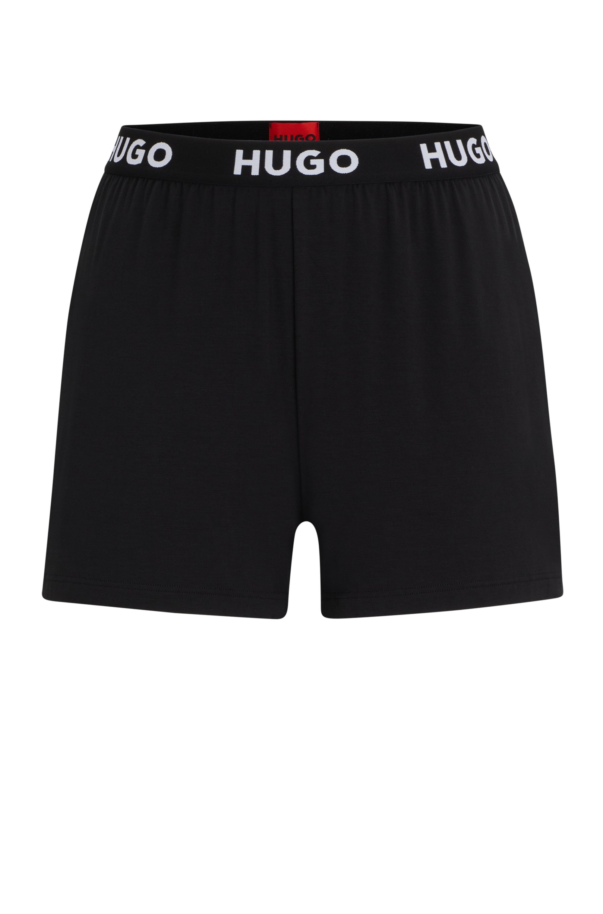 HUGO Underwear Schlafshorts »UNITE Shorts«, mit Hugo Logo-Elastiktape am Bund