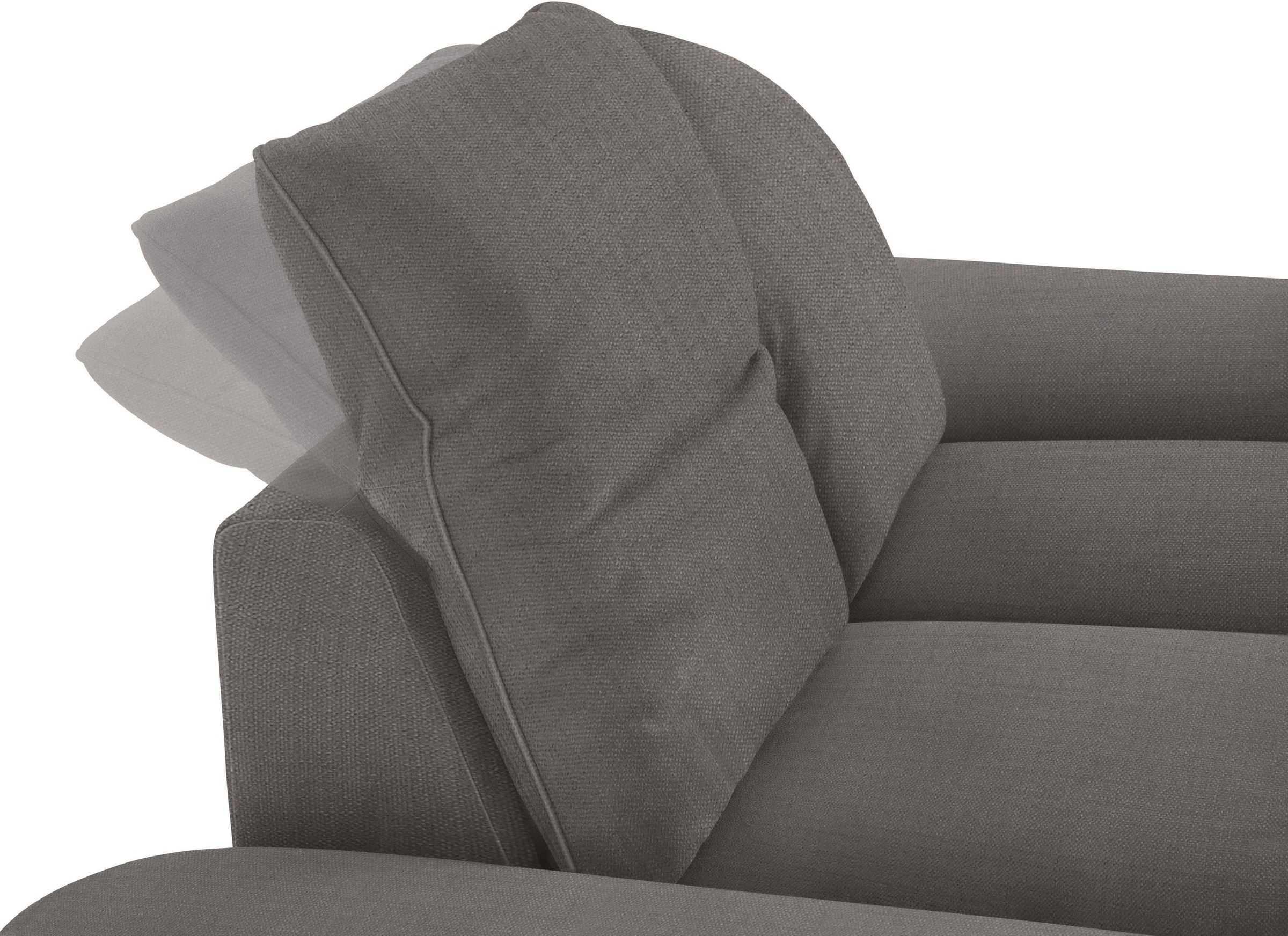 W.SCHILLIG 2,5-Sitzer »enjoy&MORE«, Sitztiefenverstellung, Füße schwarz pulverbeschichtet, Breite 232 cm
