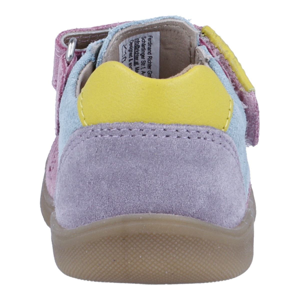 Richter Barfußschuh »Samy«  Babyschuh, Klettschuh, Größenschablone zum Download, mit WMS