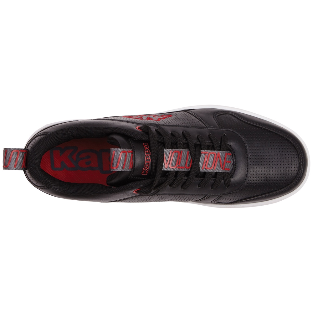 Kappa Sneaker, mit Evolution Ambigramm Zungen- Fersenloops und auf