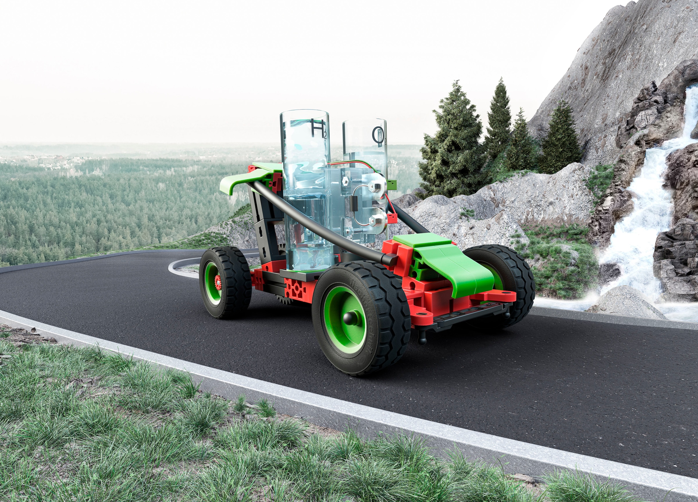 fischertechnik Konstruktions-Spielset »Profi H2 Fuel Cell Car«