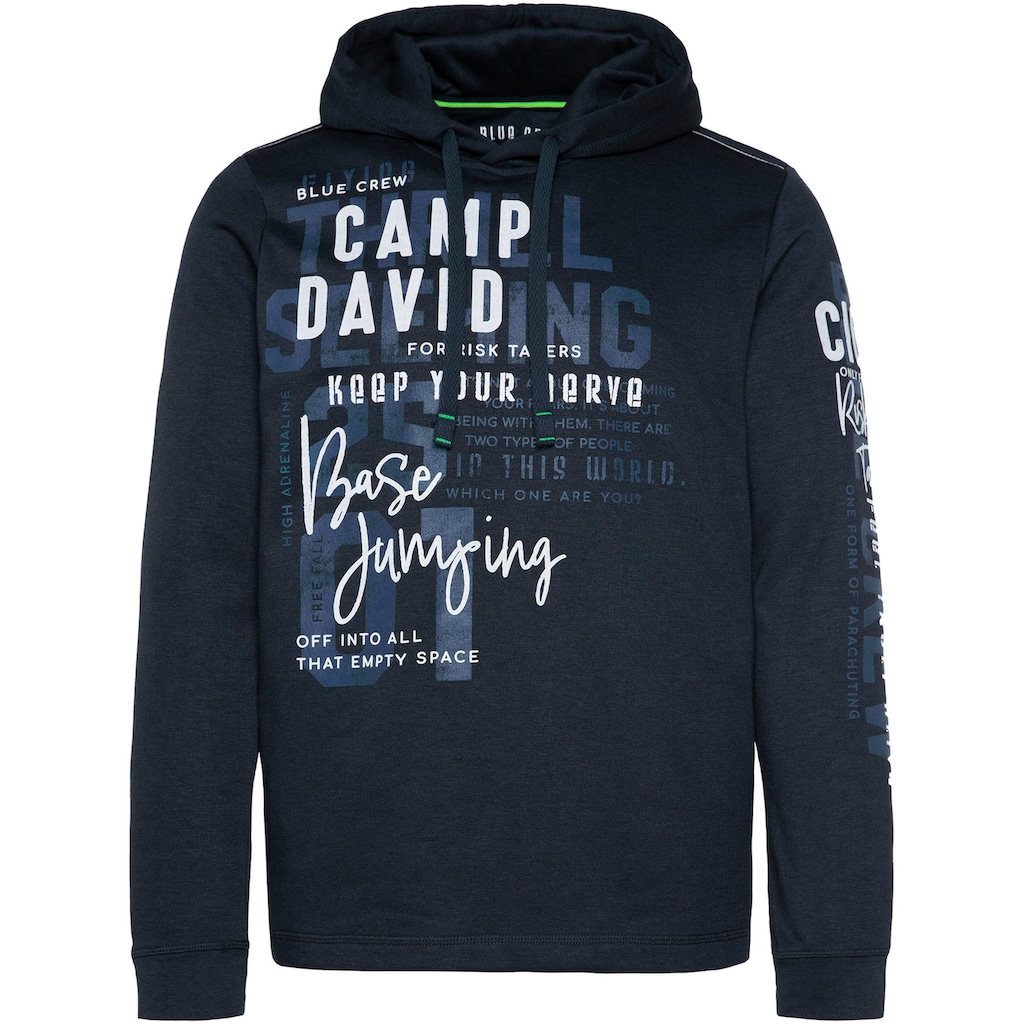 CAMP DAVID Kapuzensweatshirt