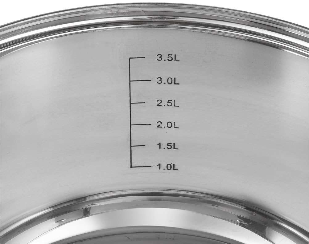RESTO Kitchenware Kochtopf »Libra, Topf energiesparend und spülmaschinenfest« 1 tlg. Edelstahl 18/10