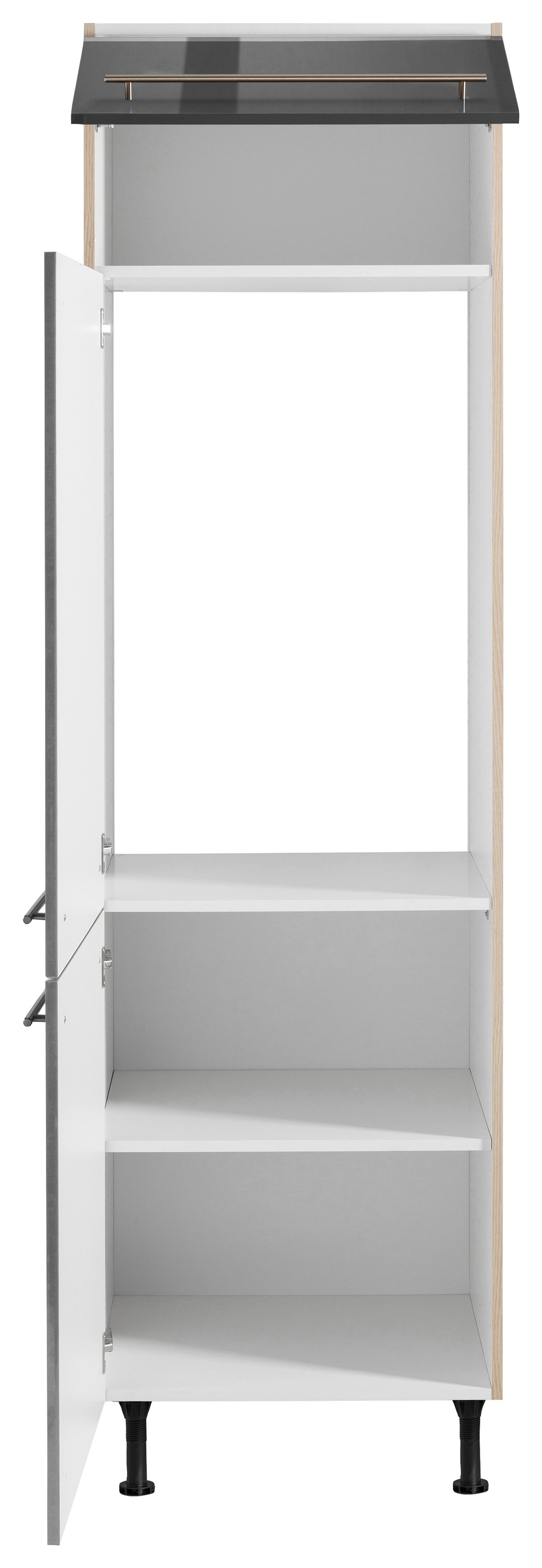 OPTIFIT Kühlumbauschrank »Bern«, 60 cm breit, 212 cm hoch, mit höhenverstellbaren Stellfüßen