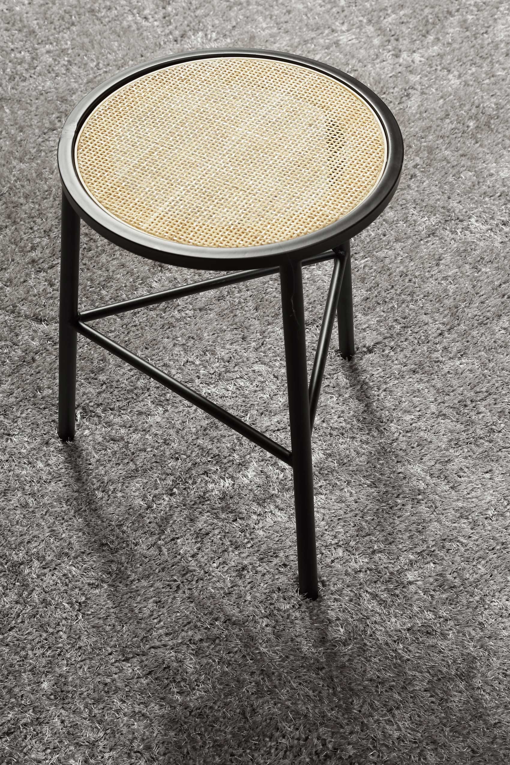 Homie Living Teppich »Flavio« quadratisch 30 mm Höhe Hochflor, gewebt, weich, uni, Wohnzimmer, Schlafzimmer, waschbar