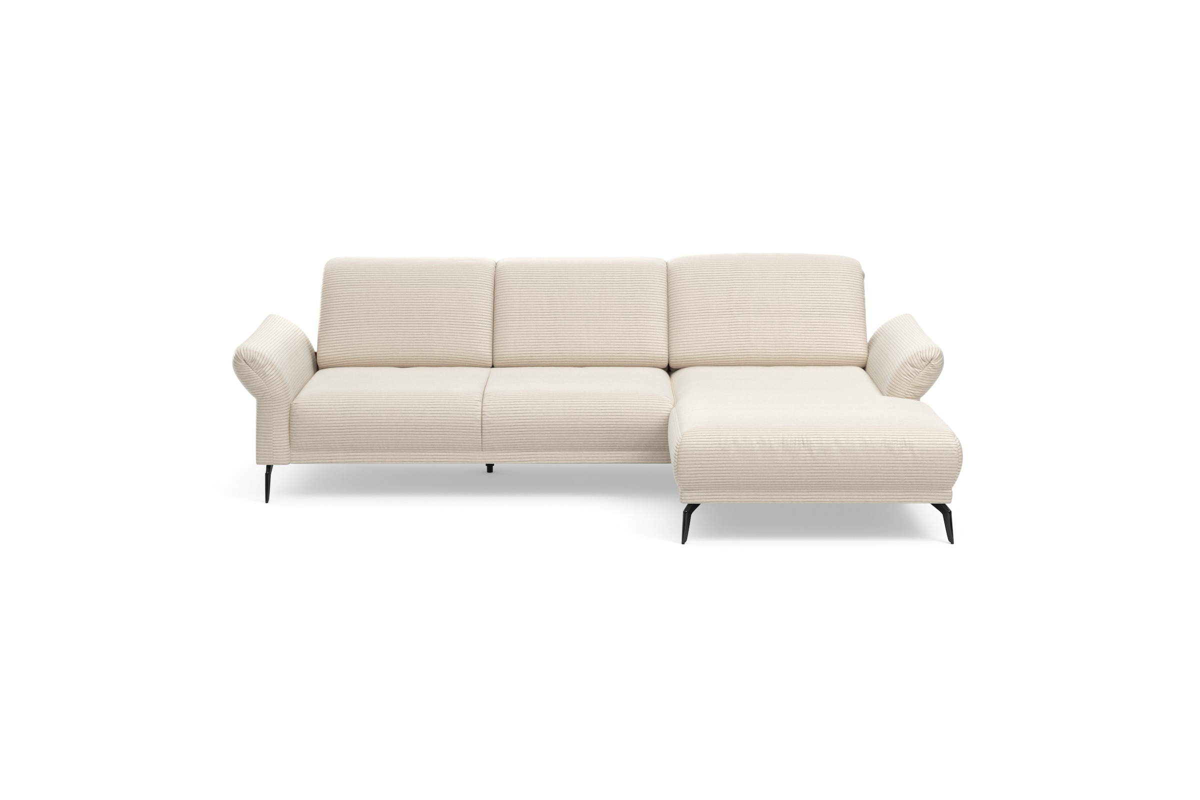 Home affaire Ecksofa »Coco L-Form« Sitztiefen-, Arm- und Kopfteilverstellun günstig online kaufen