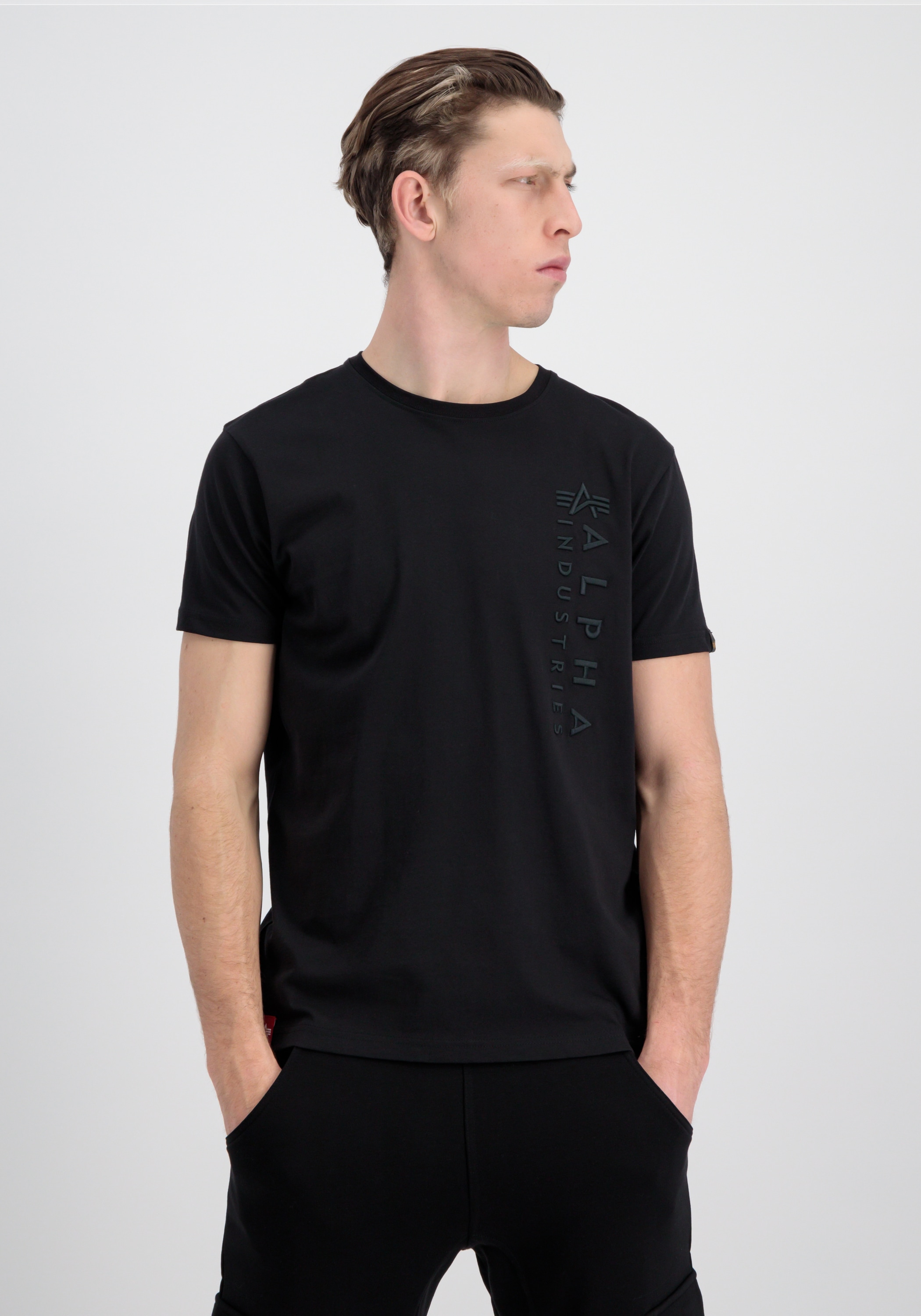 Alpha Industries T-Shirt »Alpha Industries Men - T-Shirts Embroidery T«