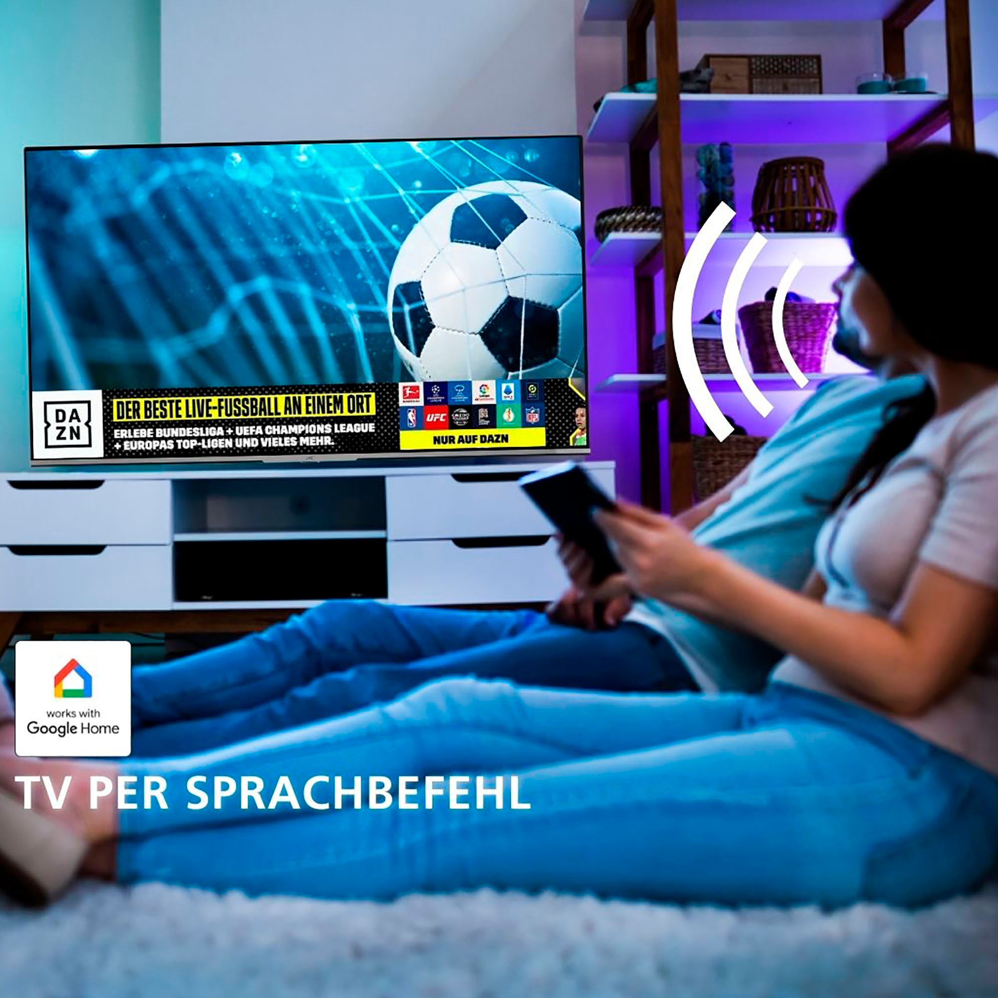 JVC LCD-LED Fernseher »LT-32VAF3355«, Full HD, Android TV-Smart-TV