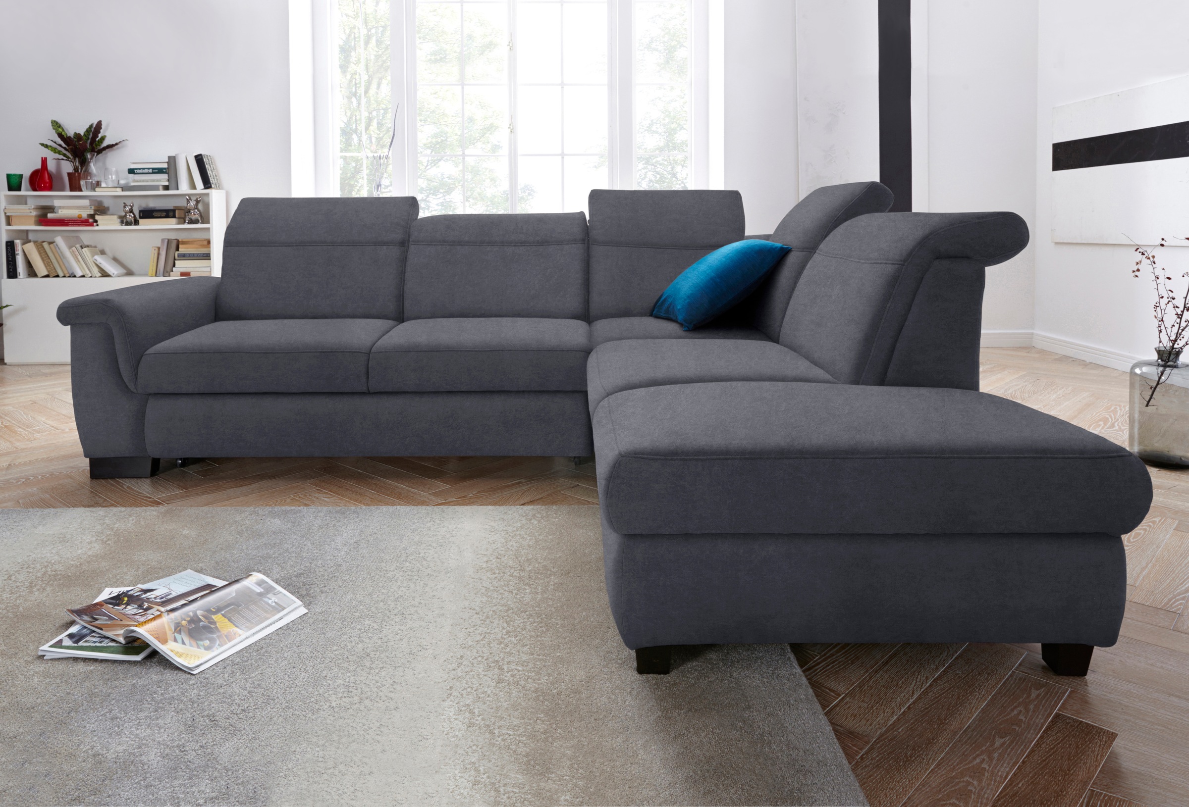 DOMO collection Ecksofa »Sully komfortables Sofa, OTTOs Choice, L-Form« wah günstig online kaufen