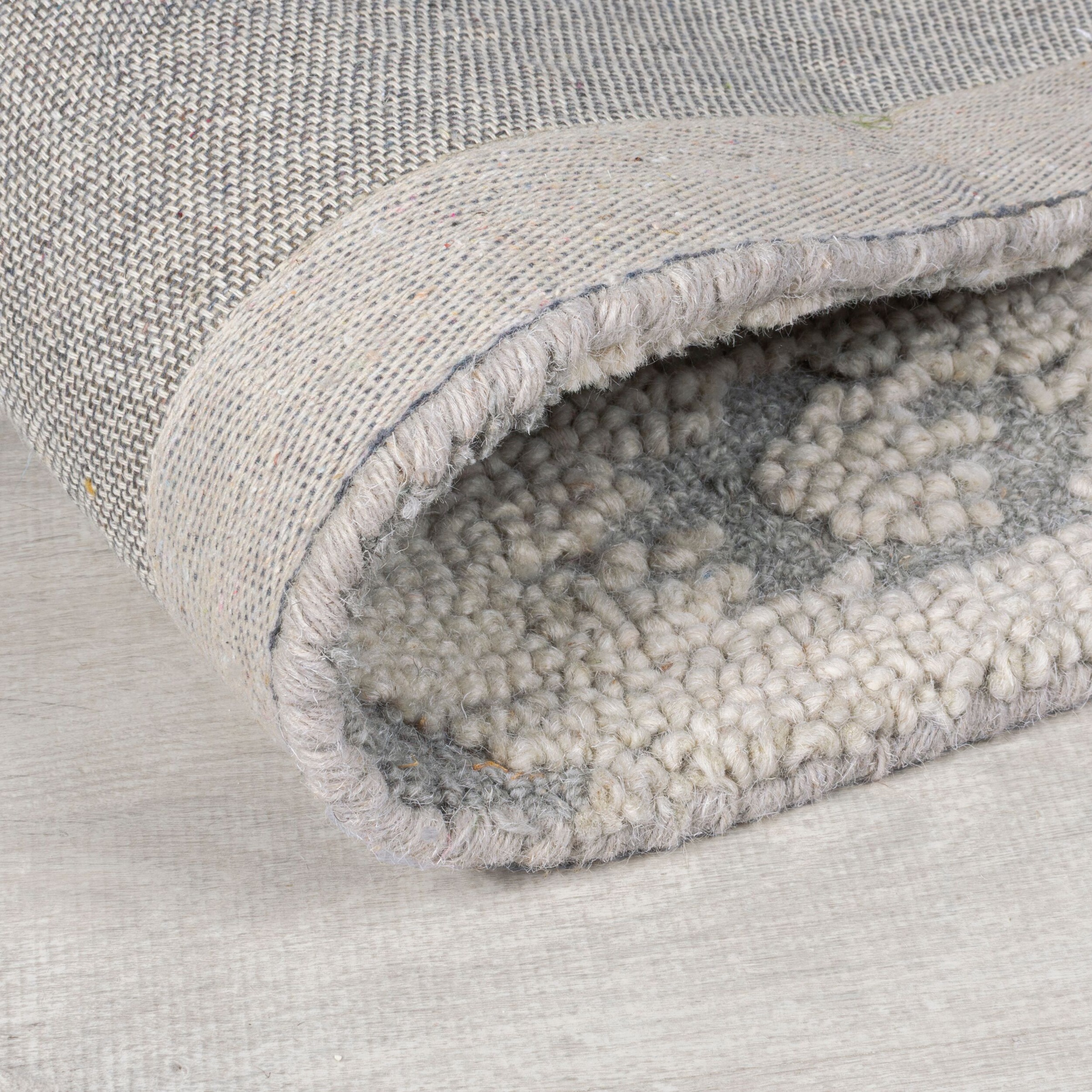 FLAIR RUGS Wollteppich »Dion Ikat«, rechteckig, 8 mm Höhe, mit modernem Ika günstig online kaufen