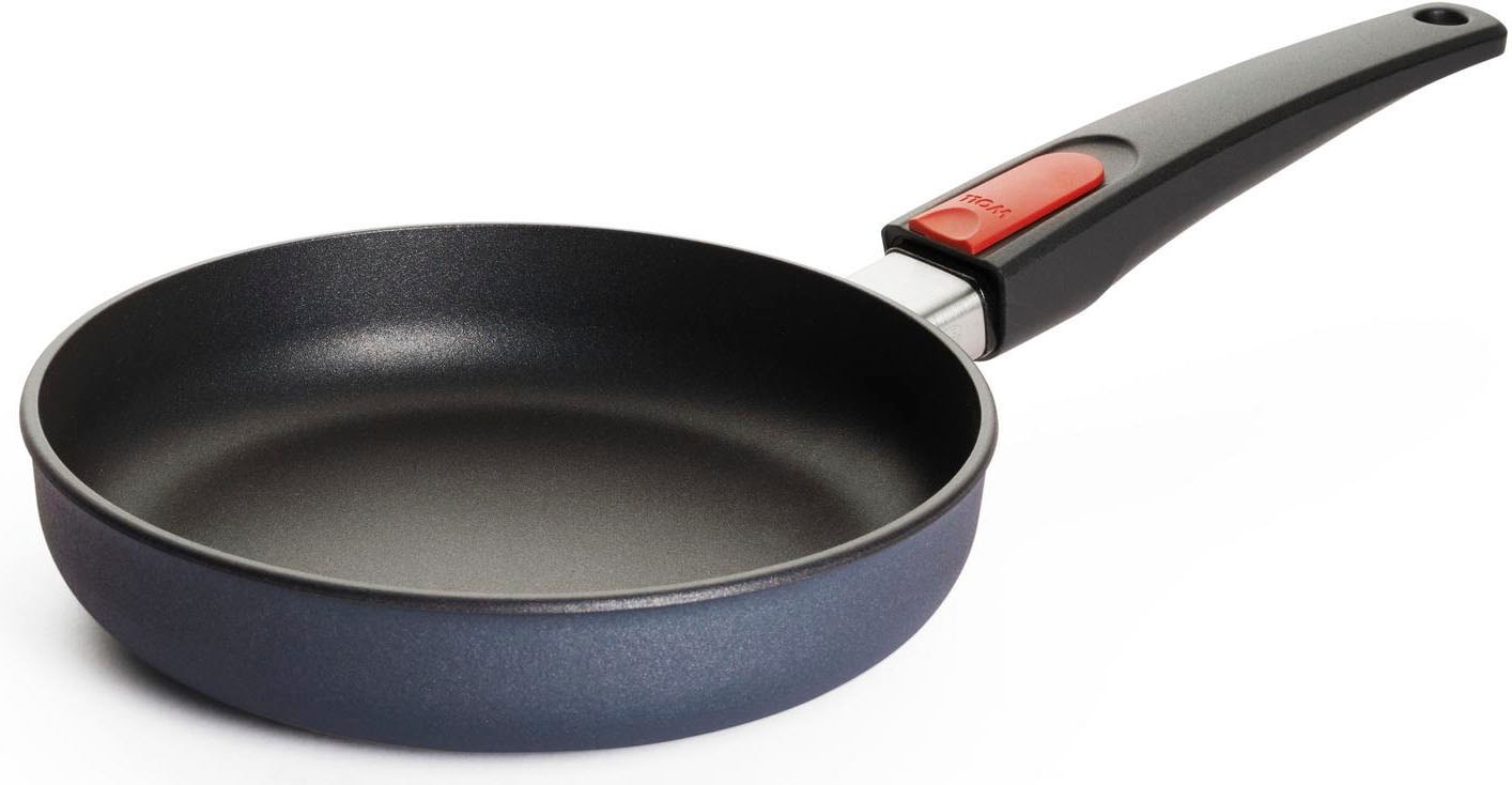 WOLL MADE IN GERMANY Bratpfanne »Diamond Lite«, Aluminium, (Set, 3 tlg.), Induktion, inkl. Pfannenwender, abnehmbarer Stiel, Made in Germany