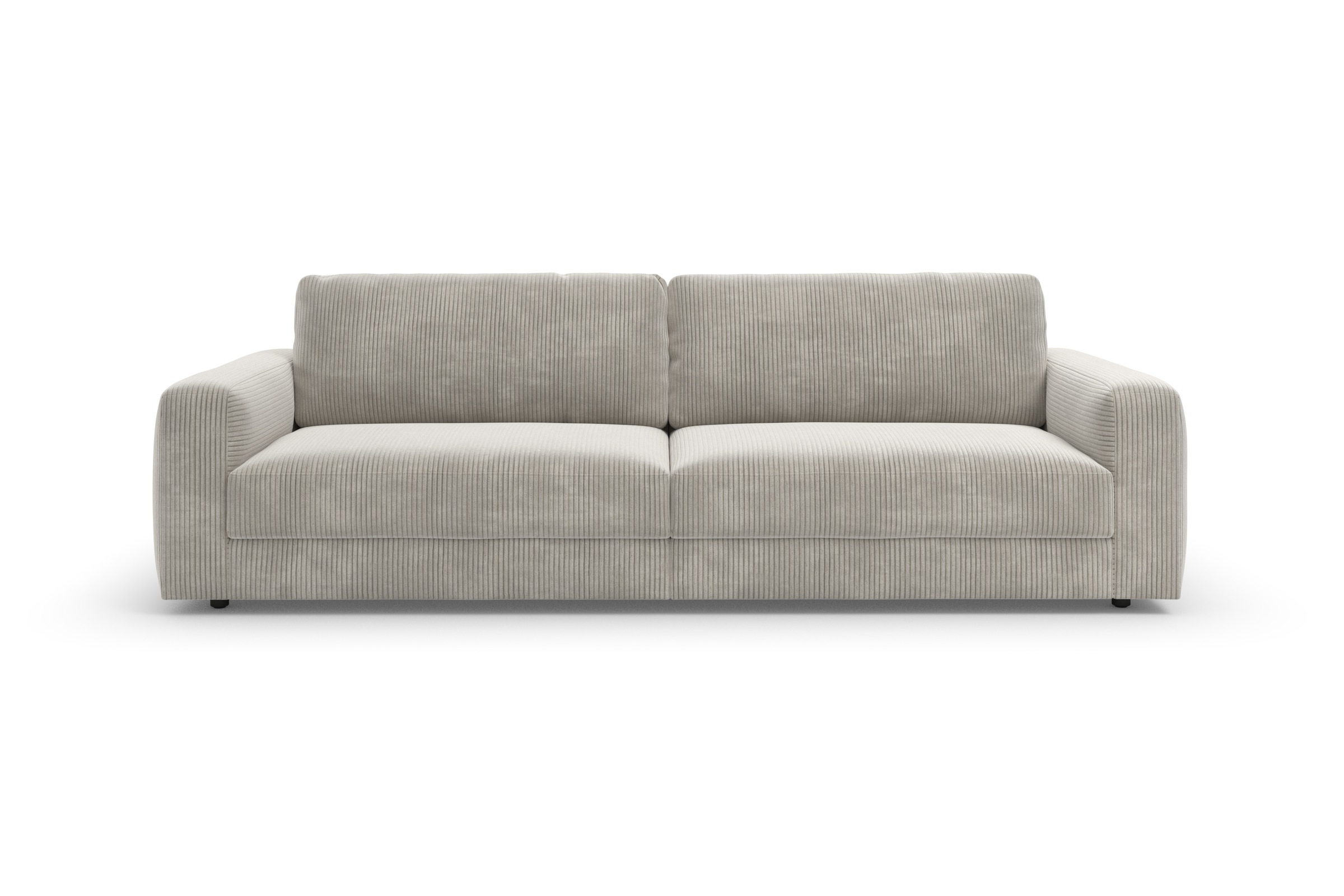 TRENDMANUFAKTUR Big-Sofa »Bourbon, Designsofa,«, mit extra hohem Sitzkomfort, in trendigem Cord Bezug erhältlich