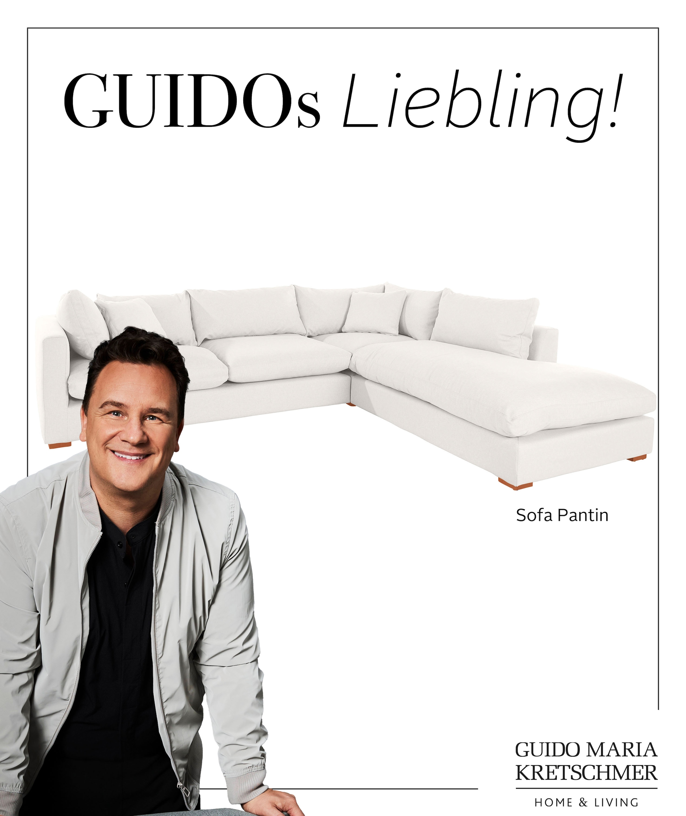 Guido Maria Kretschmer Home&Living Big-Sofa "Pantin", extra weich und kusch günstig online kaufen