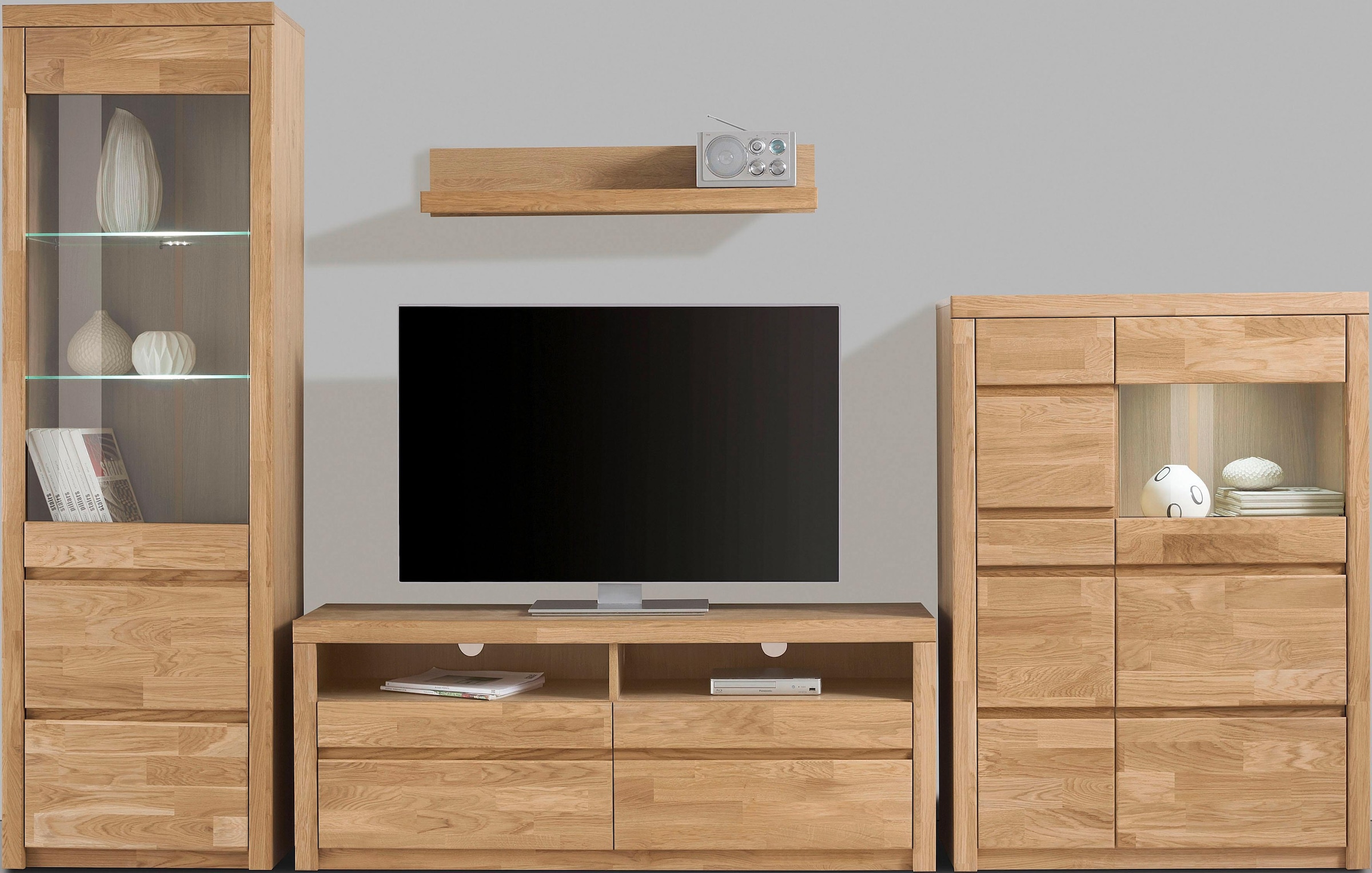 Home affaire Wohnwand »Silkeborg« Set, 4 Stk. tlg. günstig online kaufen