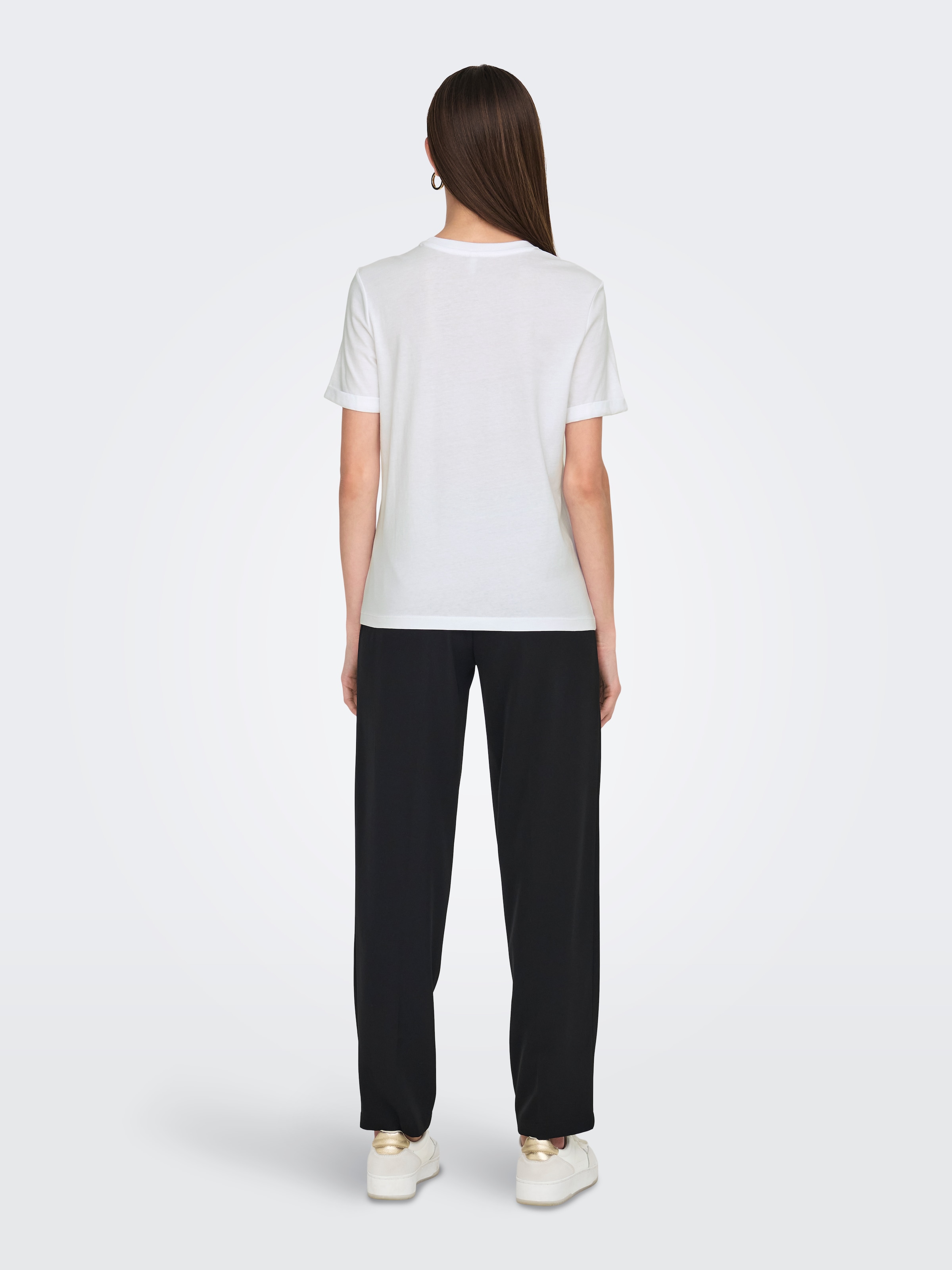 ONLY Kurzarmshirt »ONLHOLLIS LIFE S/S O-NECK TOP BOX JRS«