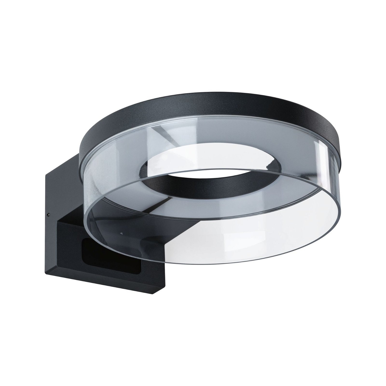 Paulmann LED Außen-Wandleuchte »Capea IP44 231mm 3000K 700lm 230V Aluminium«, 1 flammig, Bewegungsmelder